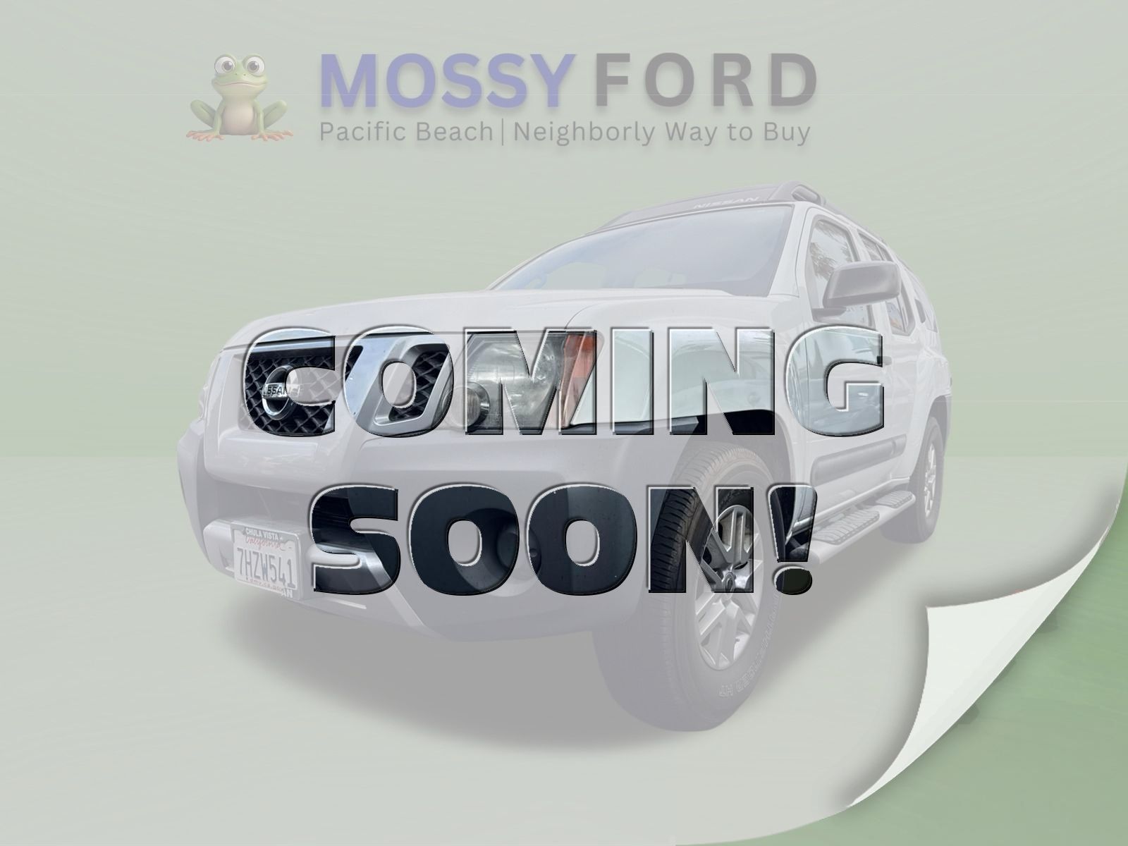Glacier 2015 Nissan Xterra SUV / Crossover 4X2 5-Speed Automatic