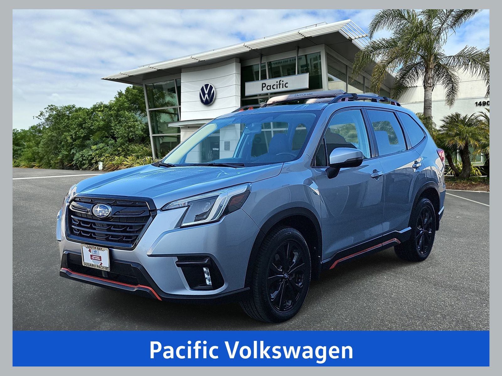 Ice Silver Metallic 2023 Subaru Forester SUV / Crossover All-Wheel Drive Continuously Variable Transmission