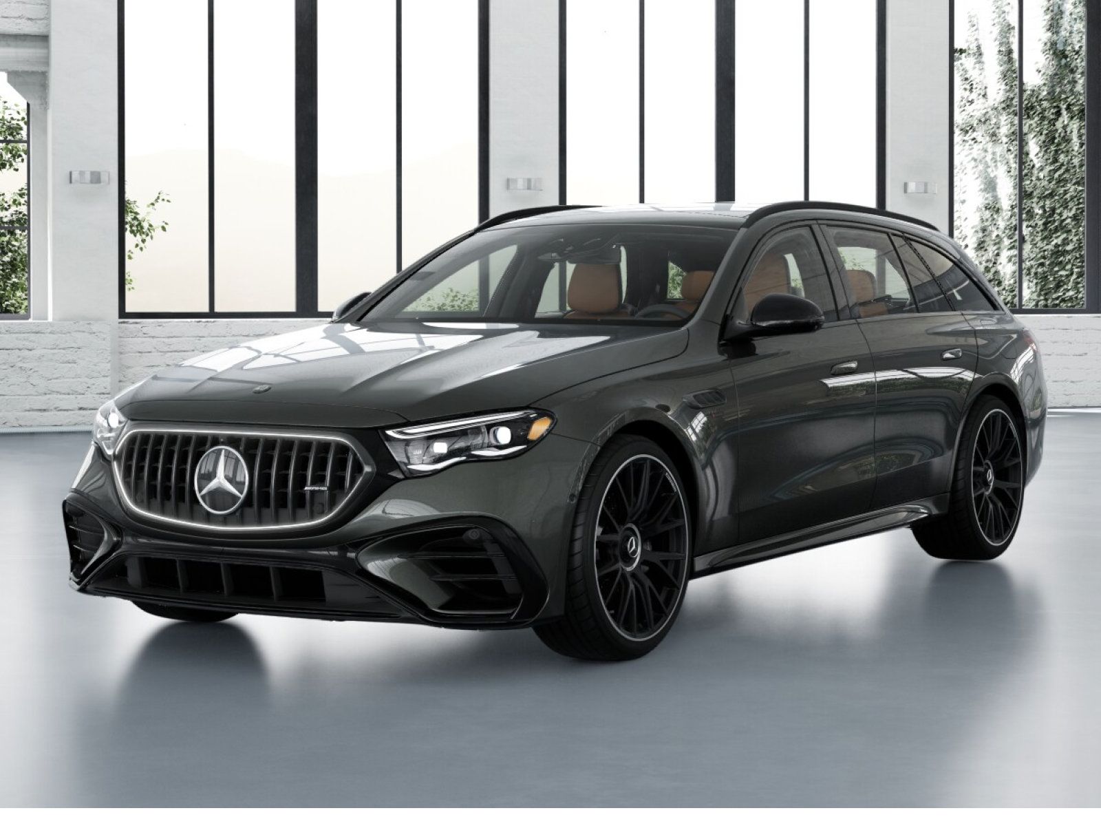 Gray (Graphite Grey Metallic) 2027 Mercedes-Benz E-Class Sedan All-Wheel Drive 9-Speed Automatic