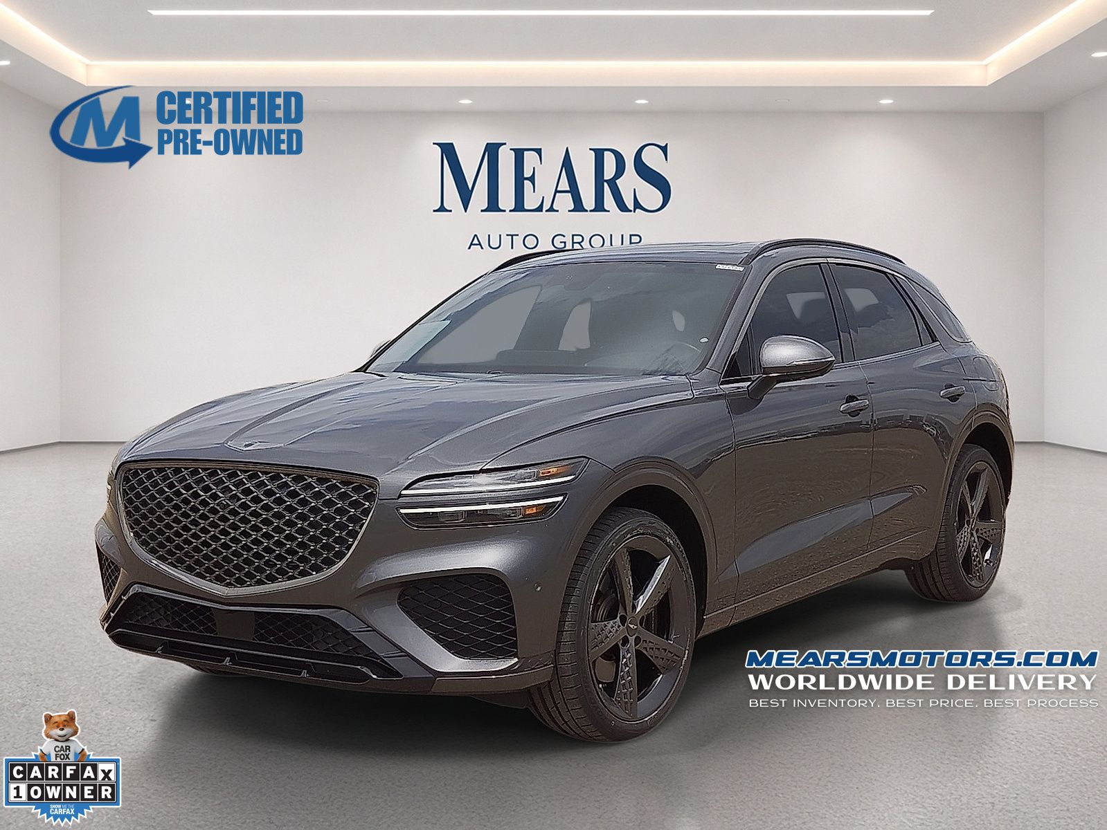 Himalayan Gray 2022 Genesis GV70 SUV / Crossover All-Wheel Drive 8-Speed Automatic