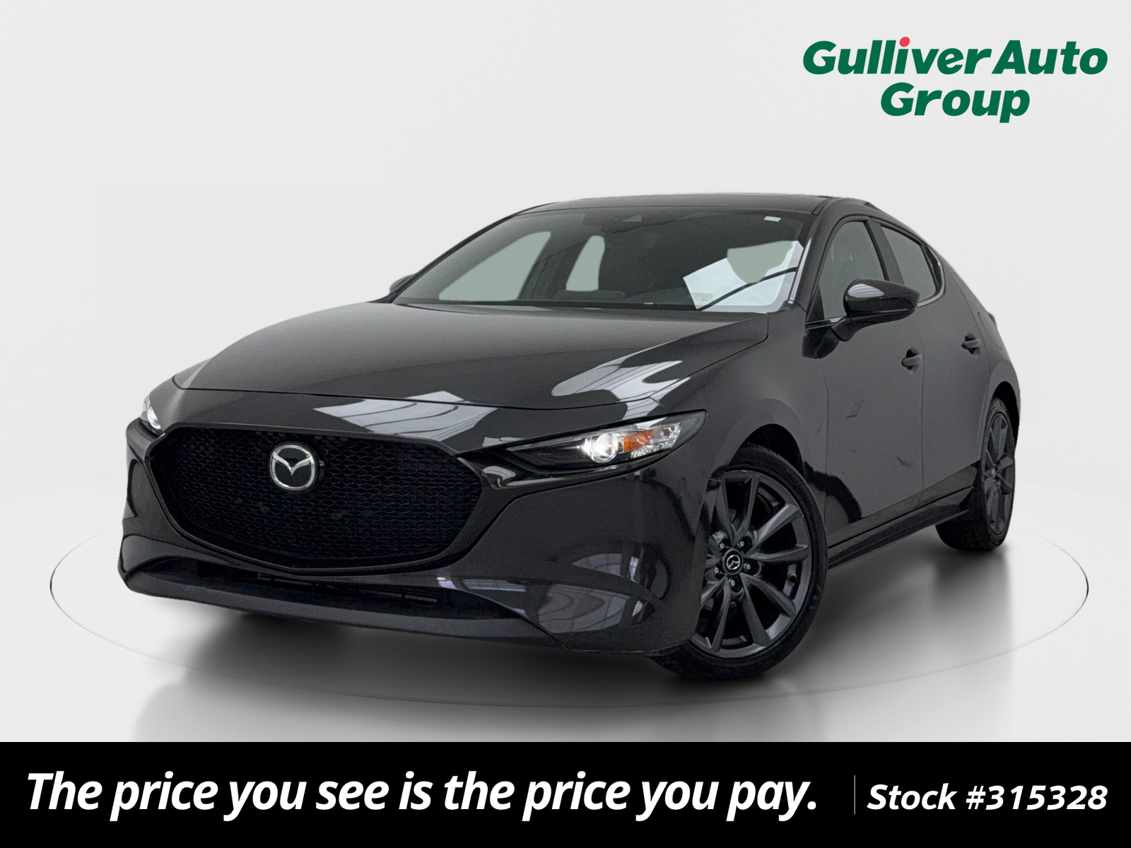 Machine Gray Metallic 2021 Mazda MAZDA3 Hatchback Front-Wheel Drive 6-Speed Automatic