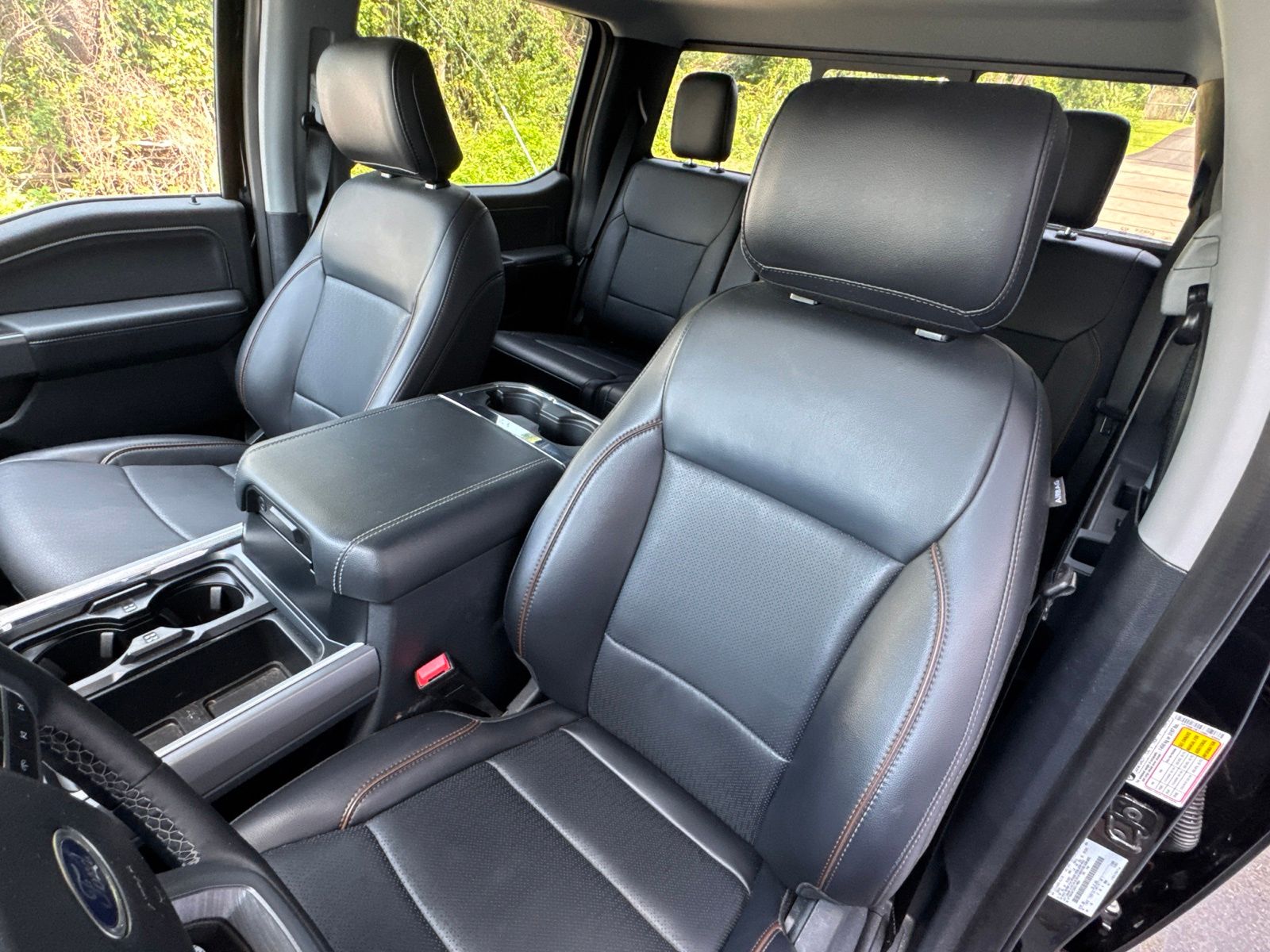 Certified Used 2025 Agate Black Metallic Ford Lariat image 36