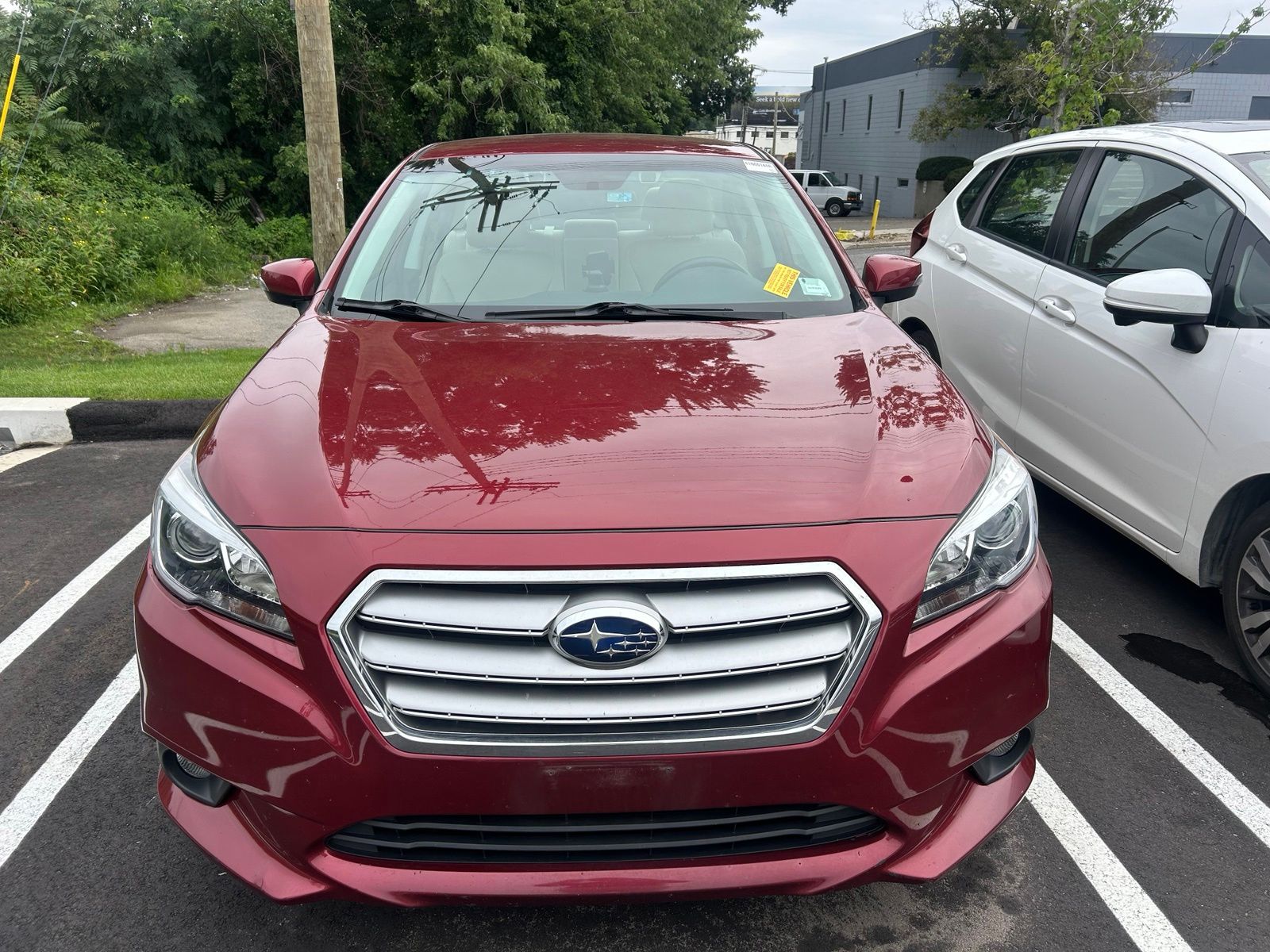 Venetian Red Pearl 2015 Subaru Legacy Sedan All-Wheel Drive Continuously Variable Transmission