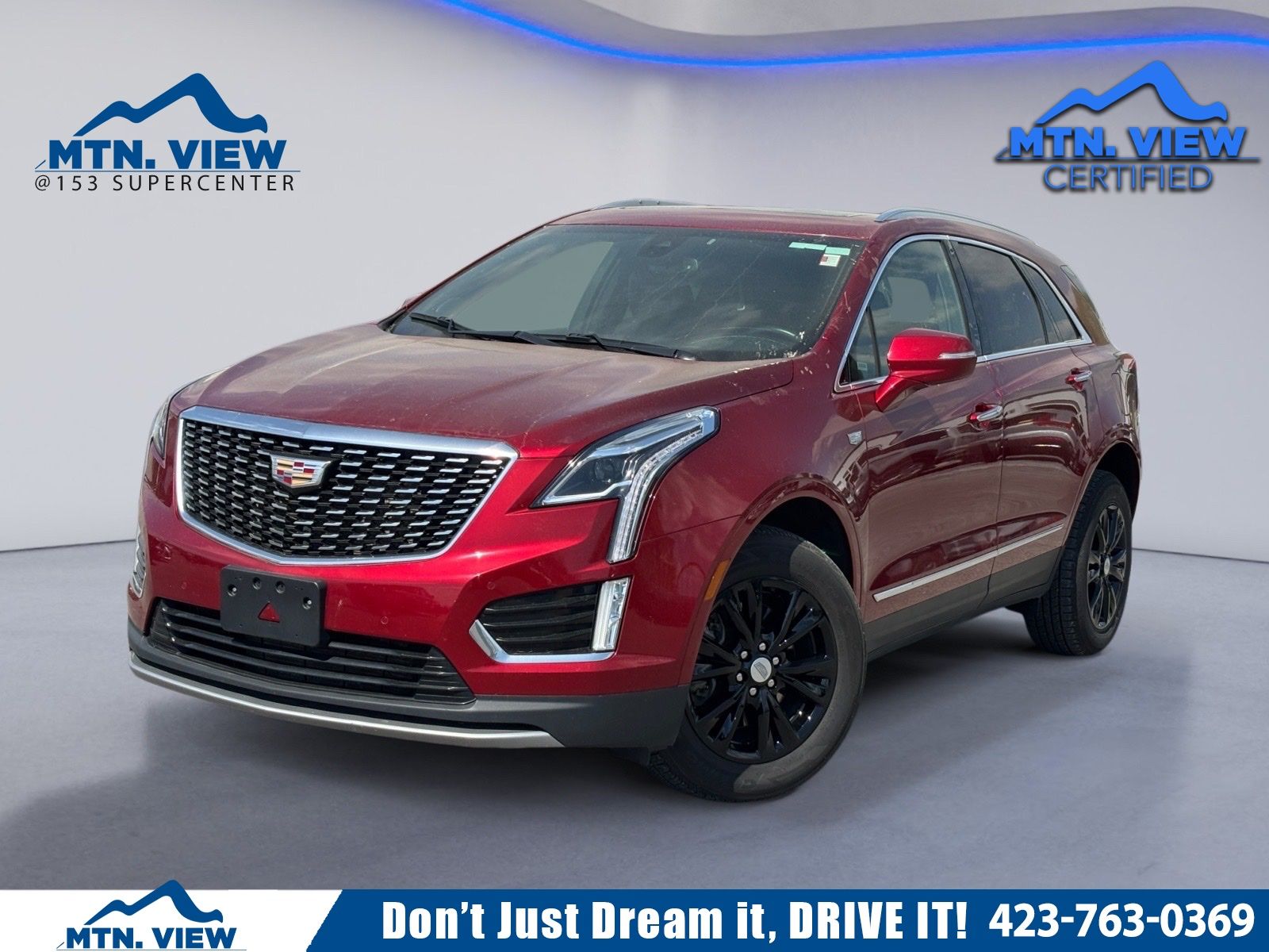 Radiant Red Tintcoat 2023 Cadillac XT5 Premium Luxury AWD SUV / Crossover Four-Wheel Drive 9-Speed Automatic