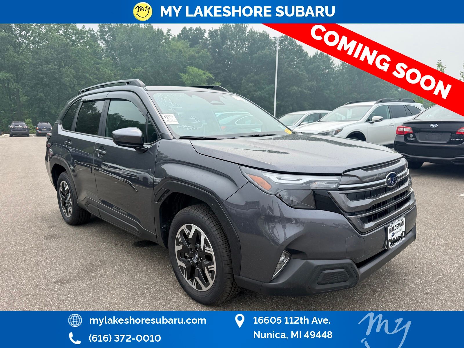 Magnetite Gray Metallic 2026 Subaru Forester SUV / Crossover All-Wheel Drive Continuously Variable Transmission