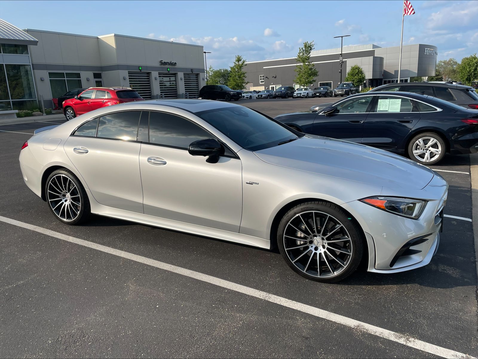 Iridium Silver Metallic 2020 Mercedes-Benz CLS Coupe All-Wheel Drive 9-Speed Automatic