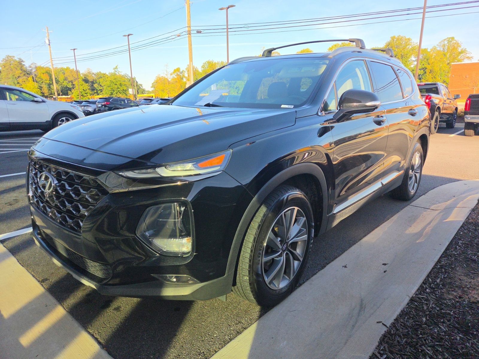 Twilight Black 2020 Hyundai Santa Fe SUV / Crossover Front-Wheel Drive 8-Speed Automatic