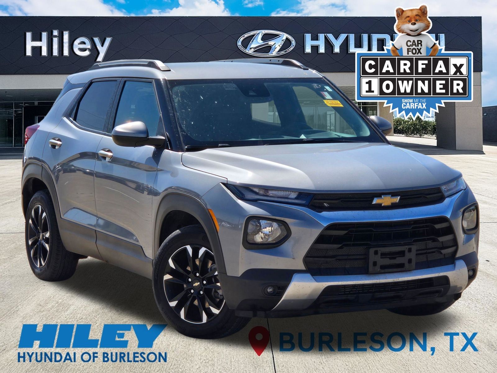 Sterling Gray Metallic 2023 Chevrolet Trailblazer SUV / Crossover Front-Wheel Drive Continuously Variable Transmission