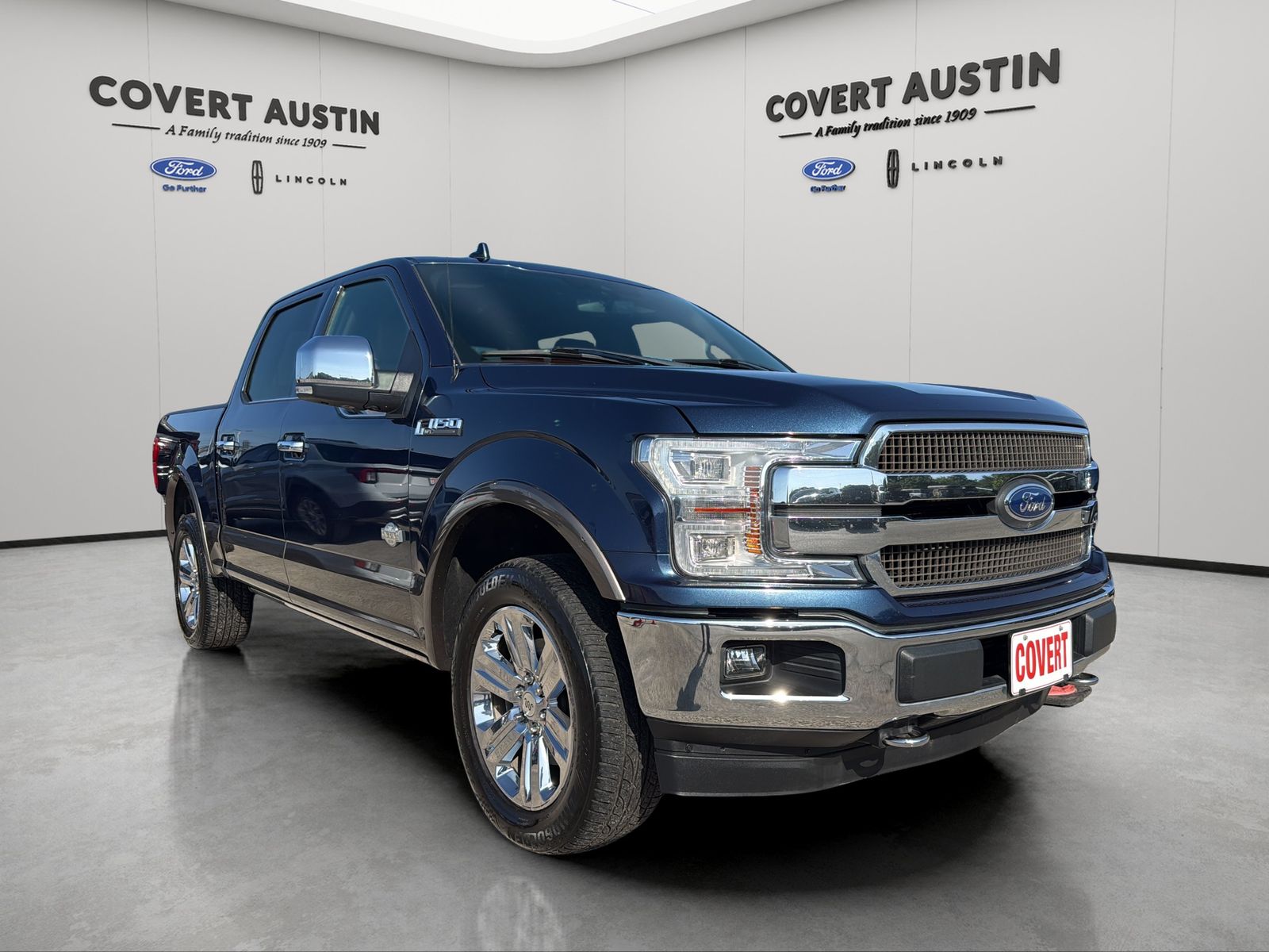 Used 2019 Blue Ford King Ranch image 3