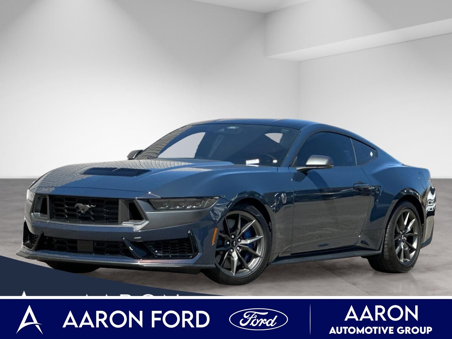 Blue 2025 Ford Mustang Coupe Rear-Wheel Drive Automatic