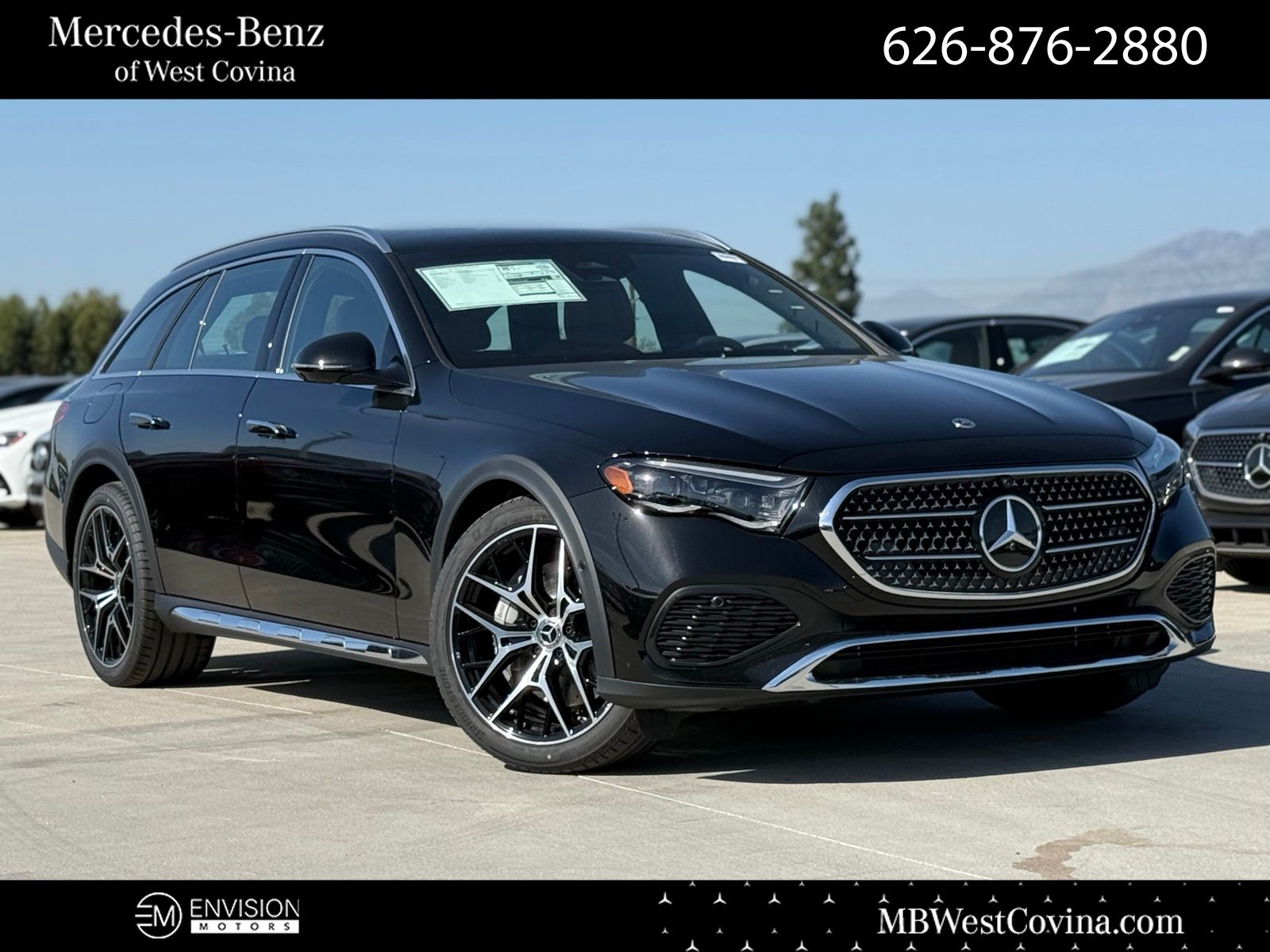 2026 Mercedes-Benz E-Class All-Terrain Negro (Obsidian) Vagón Tracción en las cuatro ruedas 9 velocidades Automática