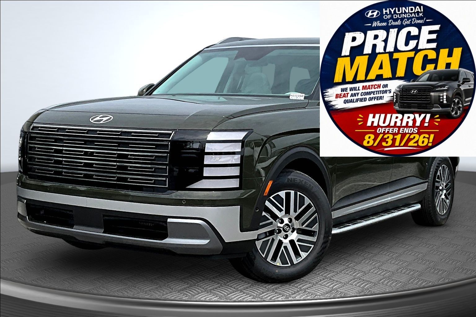 Titan Green 2026 Hyundai Palisade Hybrid SUV / Crossover All-Wheel Drive 6-Speed Automatic