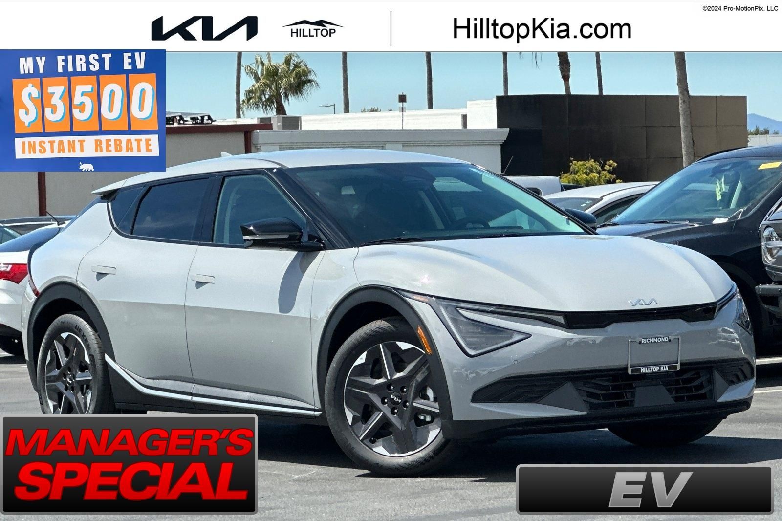 Wolf Gray 2026 Kia EV6 SUV / Crossover Rear-Wheel Drive 1-Speed Automatic