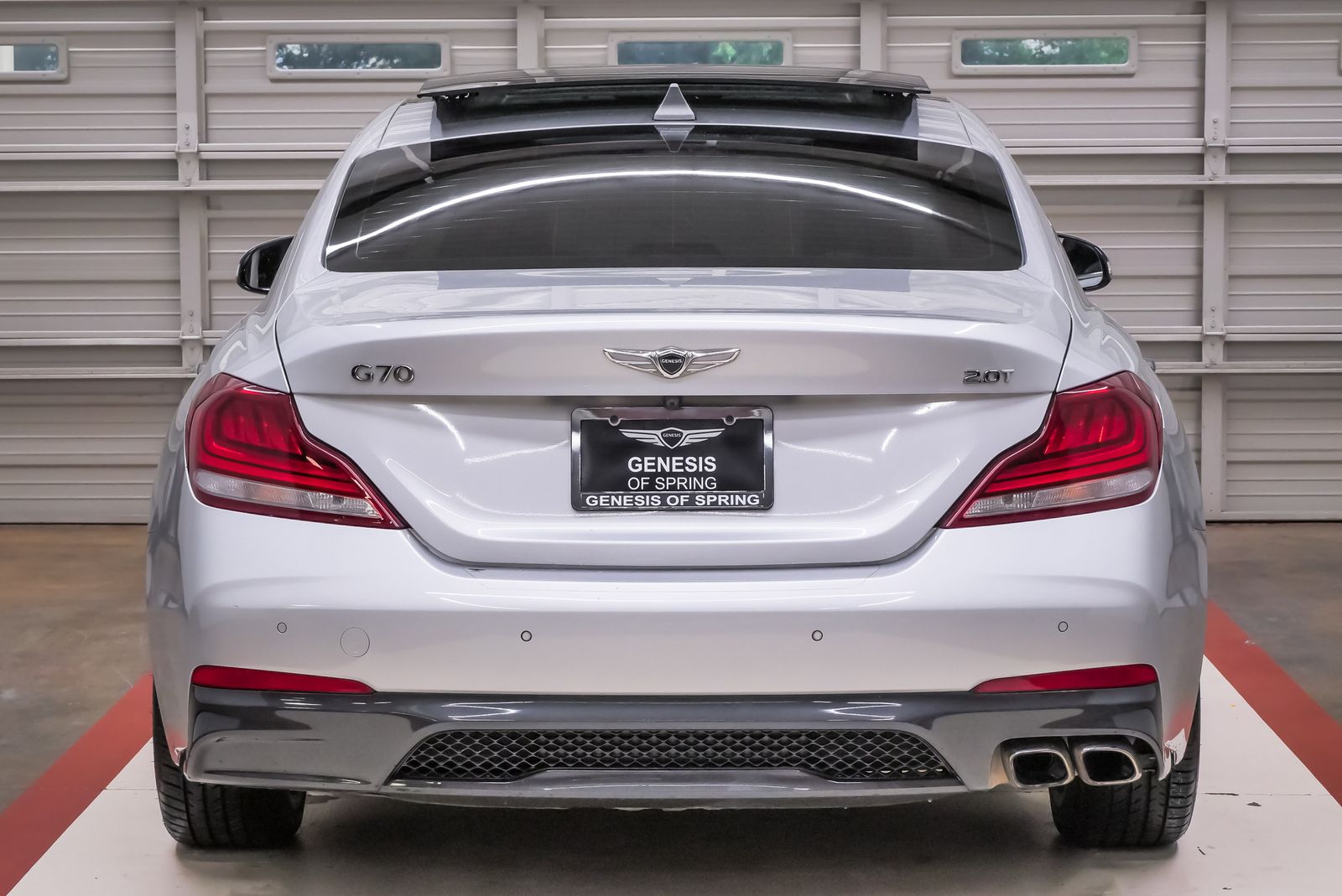 2019 Genesis G70 2.0T Advanced Silver at Autostrade