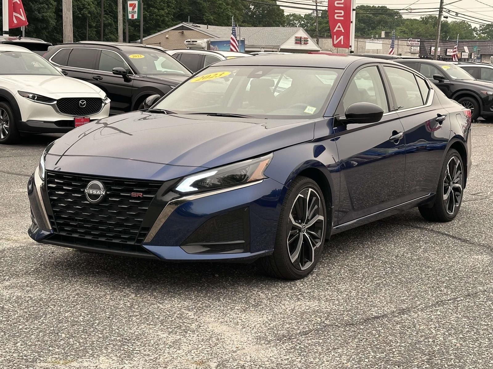 Deep Blue Pearl 2024 Nissan Altima Sedan All-Wheel Drive Continuously Variable Transmission