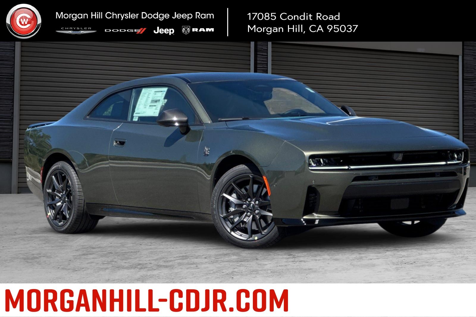 Green Machine 2026 Dodge Charger Daytona Scat Pack Coupe AWD Coupe All-Wheel Drive 8-Speed Automatic