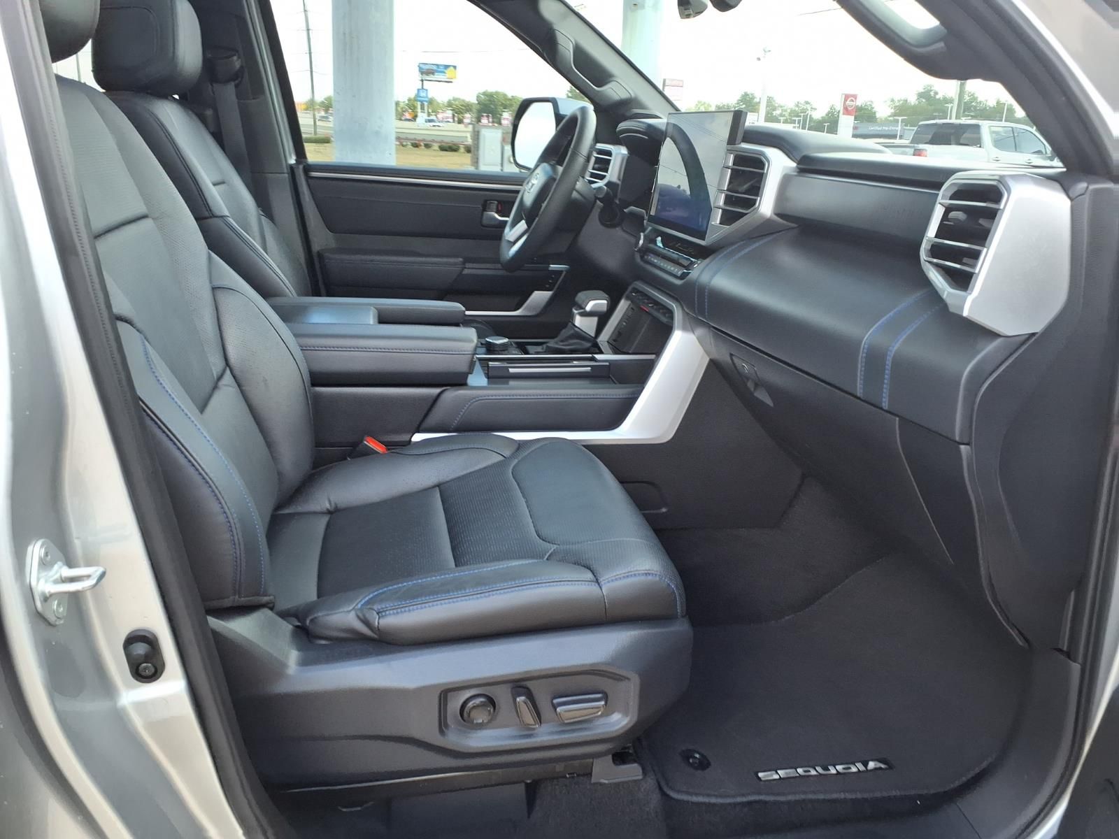 2025 Toyota Sequoia Platinum Silver at Bayway Cadillac of The Woodlands