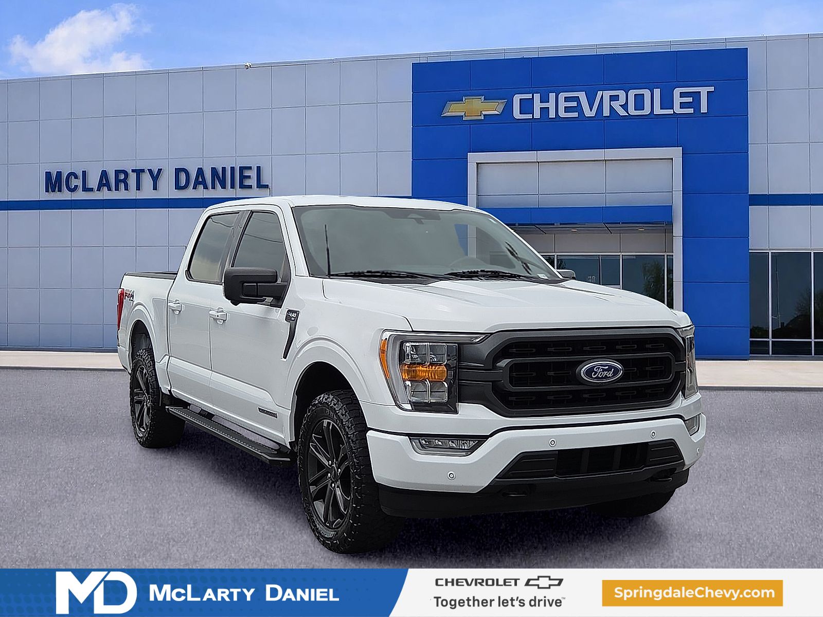 Oxford White 2021 Ford F-150 Pickup Truck Four-Wheel Drive Automatic