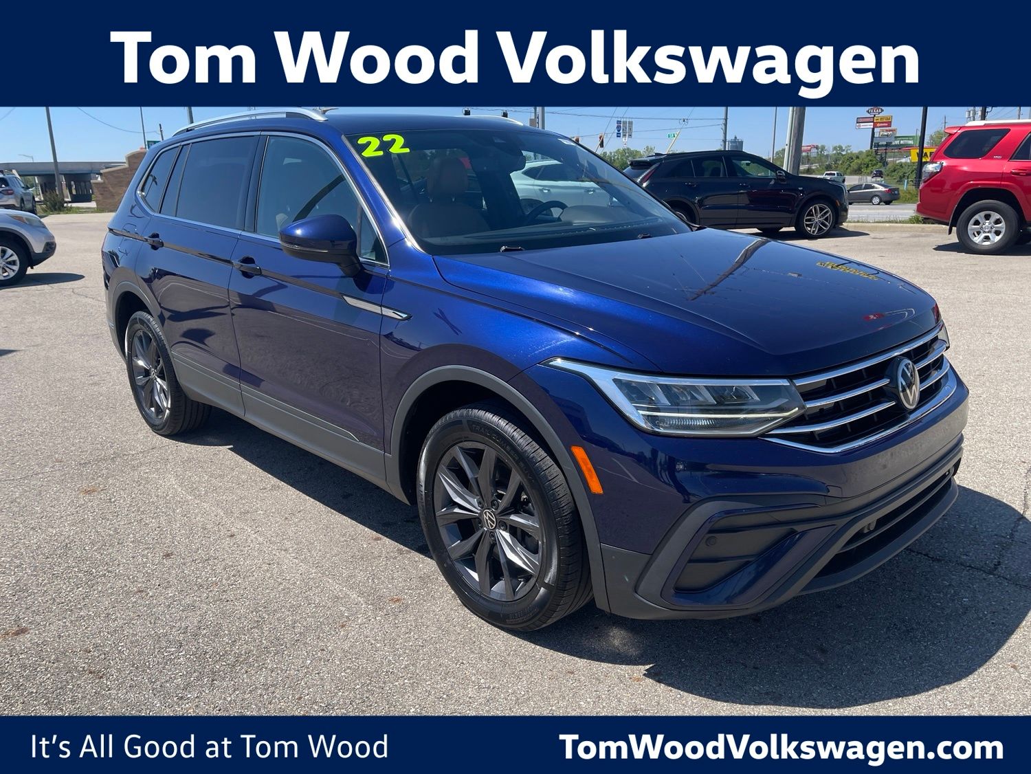 used 2022 Volkswagen Tiguan car, priced at $20,750
