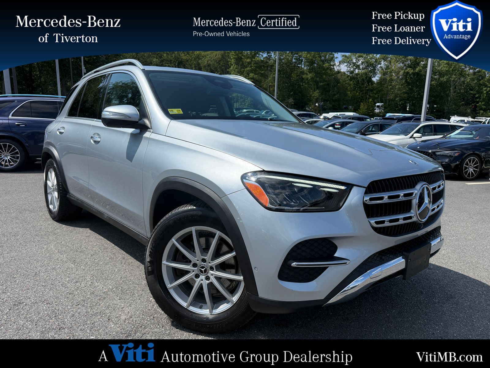 Silver 2024 Mercedes-Benz GLE SUV / Crossover All-Wheel Drive 9-Speed Automatic