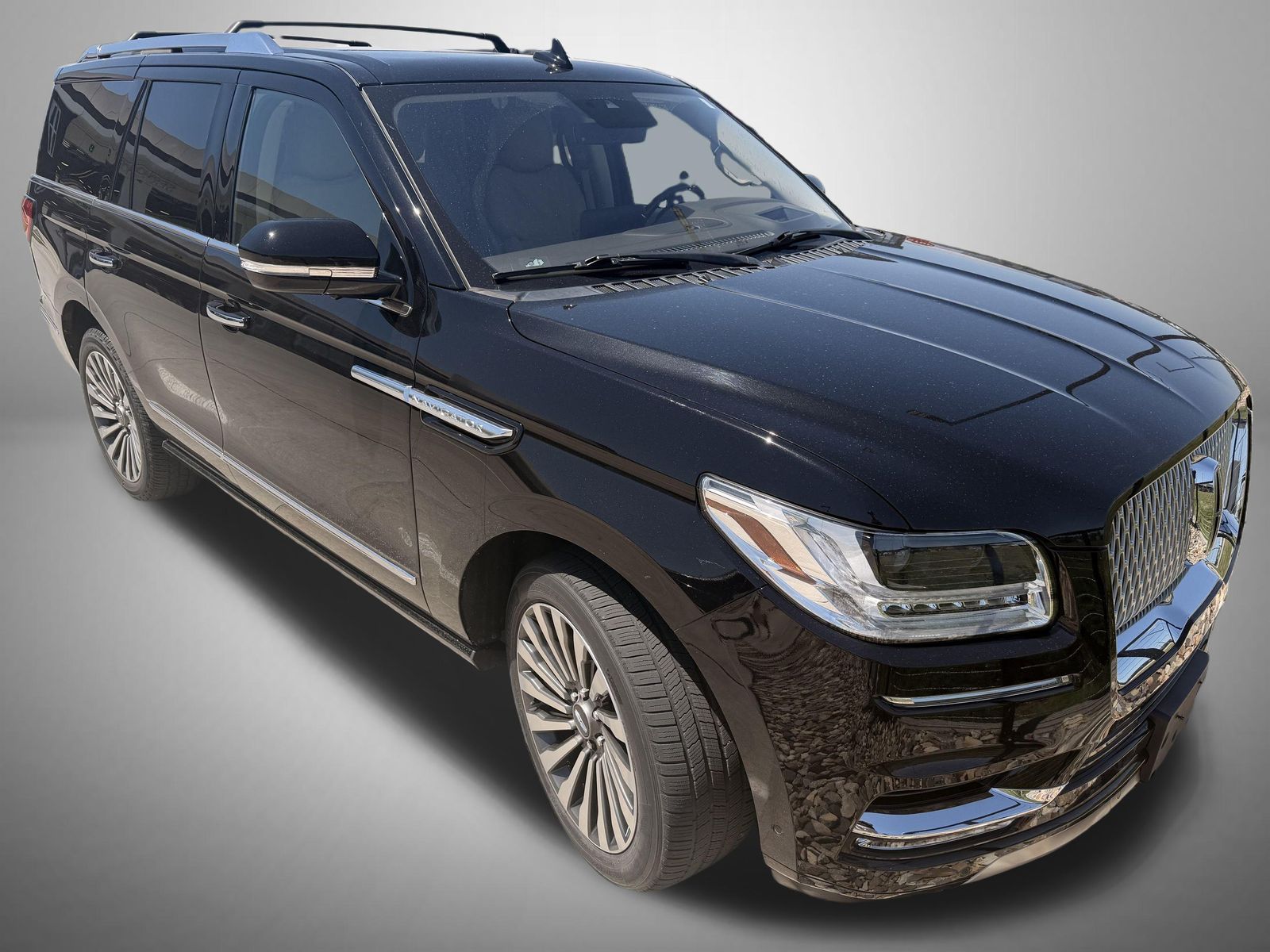Infinite Black Metallic 2019 Lincoln Navigator SUV / Crossover Four-Wheel Drive Automatic