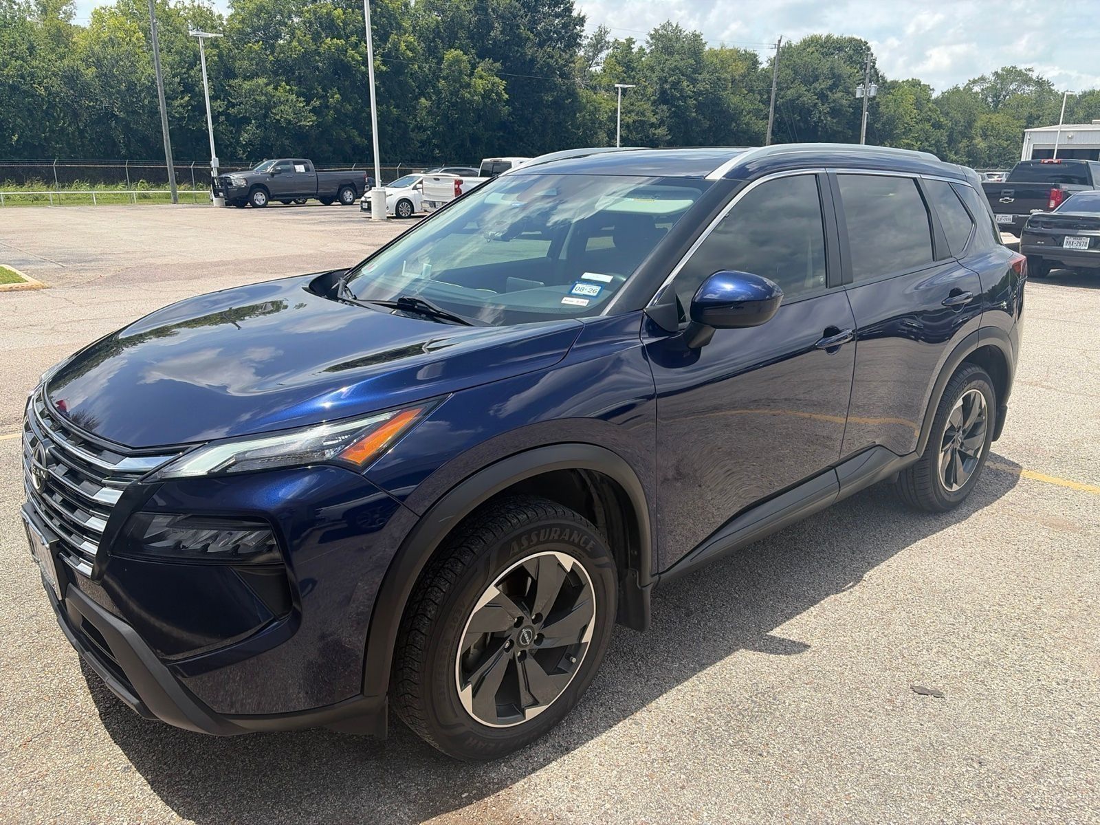 Deep Ocean Blue Pearl 2024 Nissan Rogue SUV / Crossover Front-Wheel Drive Continuously Variable Transmission