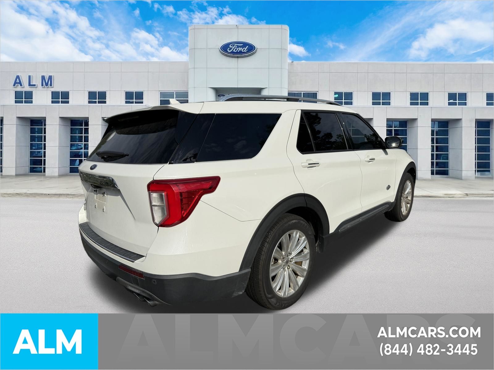 Used 2022 White Metallic Ford King Ranch image 6