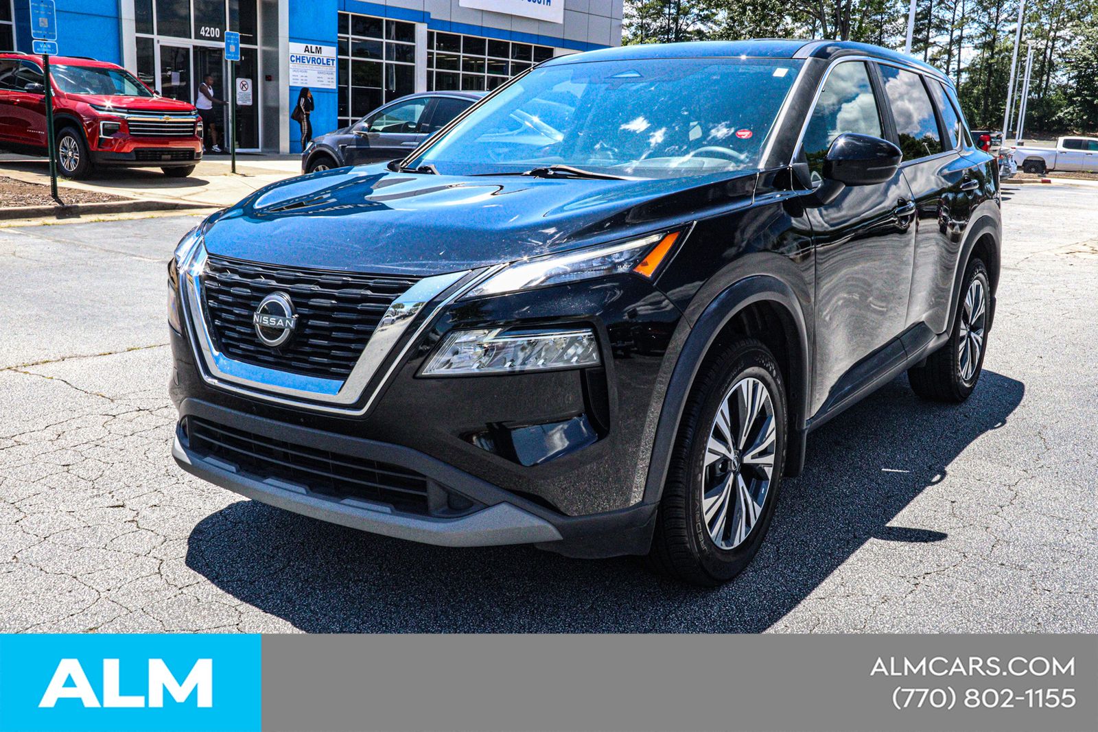 Used 2023 Black Nissan SV image 4