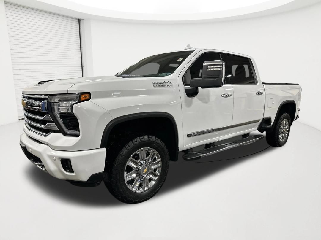Summit White 2024 Chevrolet Silverado 3500HD Pickup Truck Four-Wheel Drive Automatic