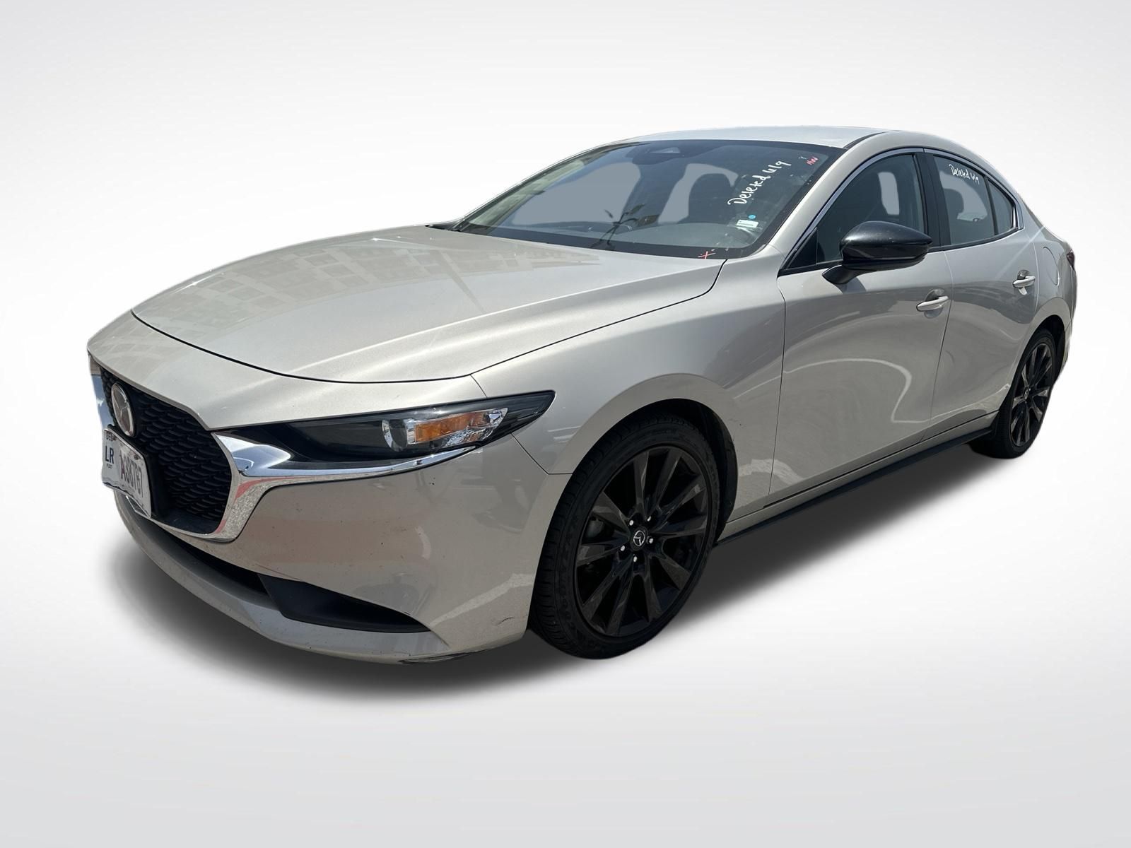 Gray (Platinum Quartz Metallic) 2024 Mazda MAZDA3 Sedan Front-Wheel Drive 6-Speed Automatic