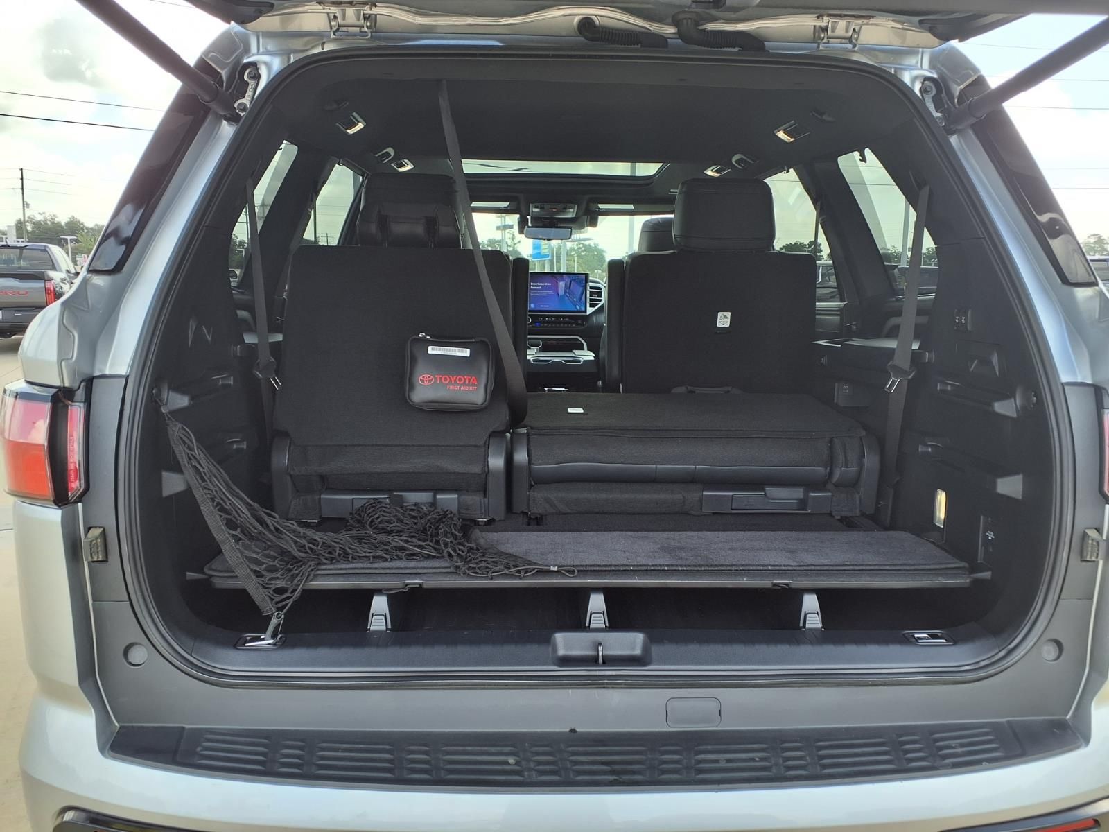 2025 Toyota Sequoia Platinum Silver at Bayway Cadillac of The Woodlands