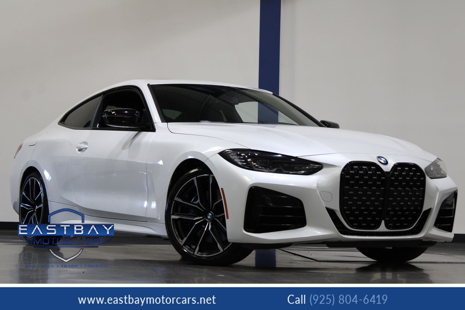 Mineral White Metallic 2022 BMW 4 Series M440i Coupe RWD Coupe Rear-Wheel Drive 8-Speed Automatic