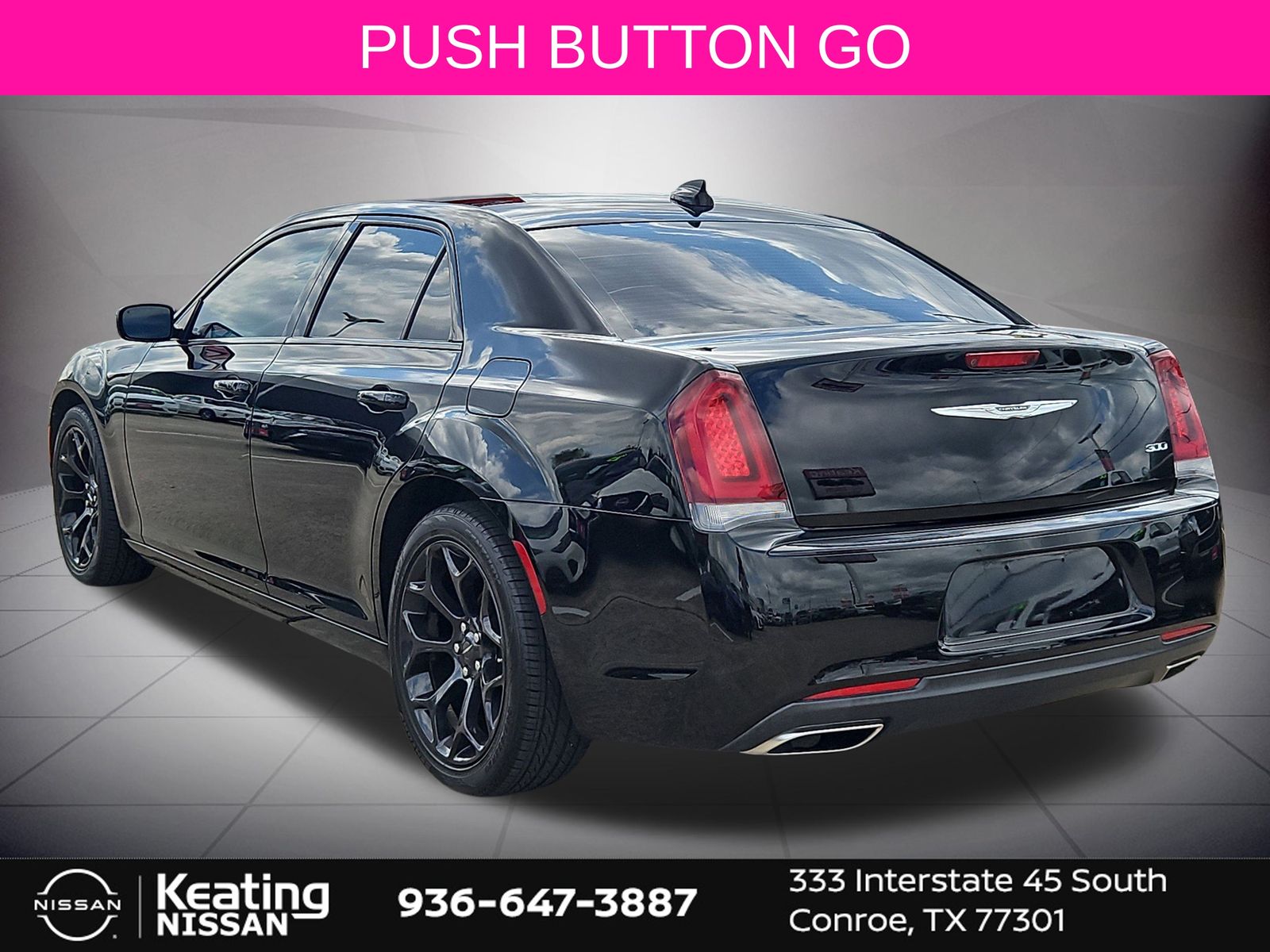 2019 Chrysler 300 Touring Black at Bayway Cadillac of The Woodlands