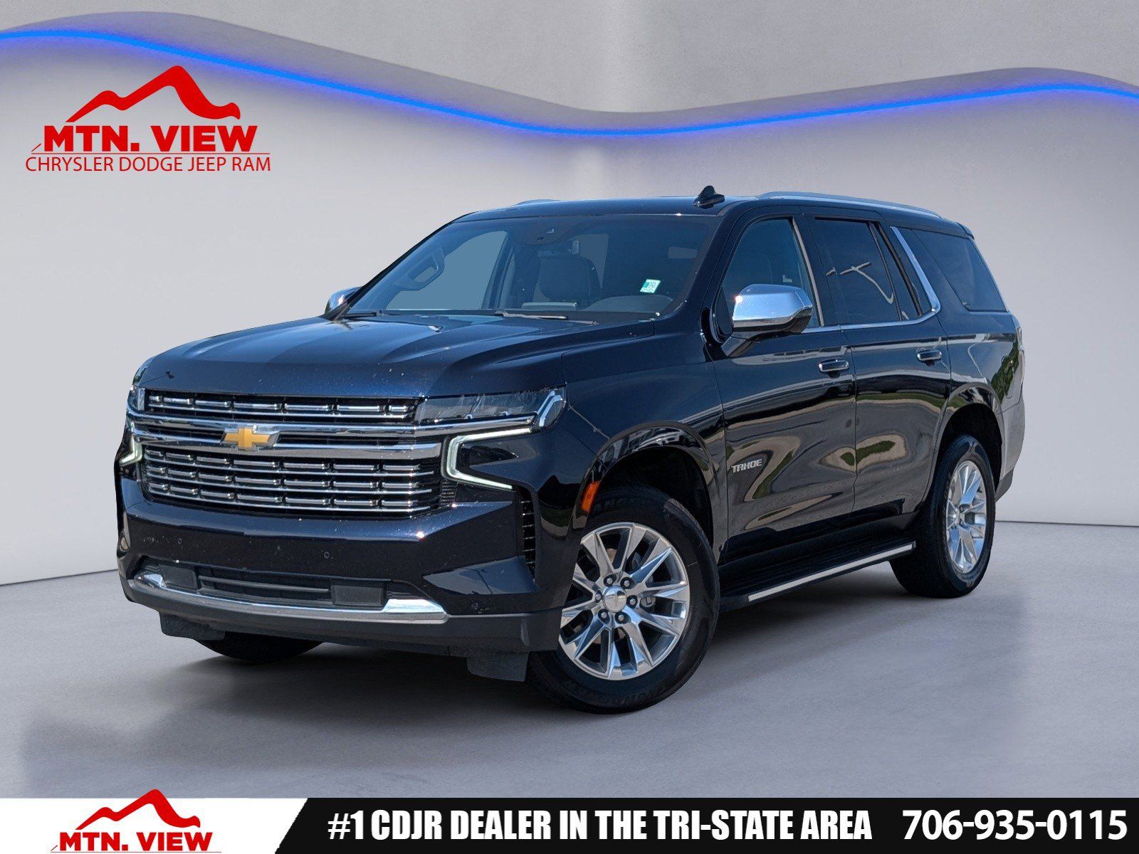 Midnight Blue Metallic 2024 Chevrolet Tahoe Premier RWD SUV / Crossover 4X2
