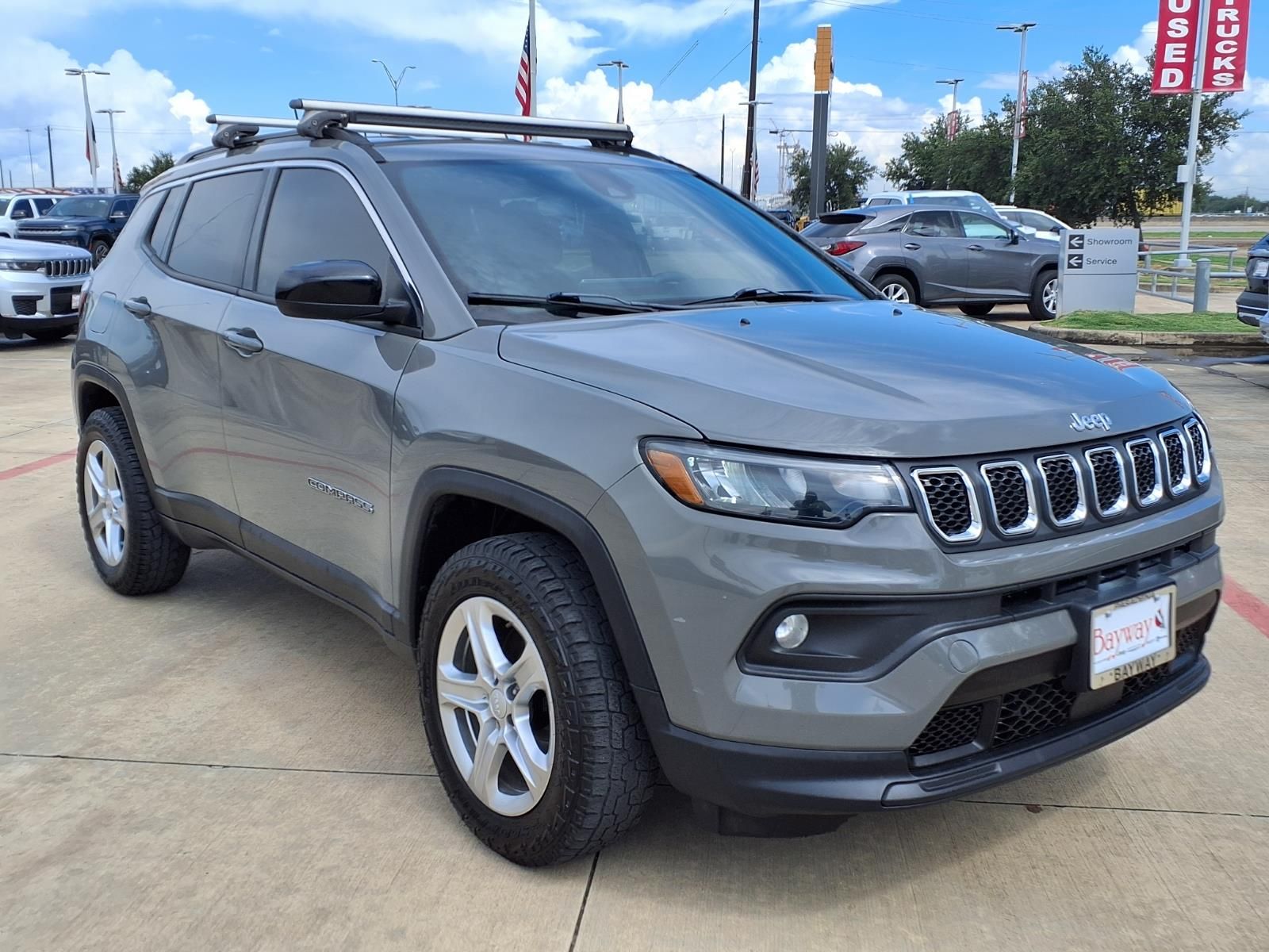 2023 Jeep Compass Latitude Gray at Monument Chevrolet