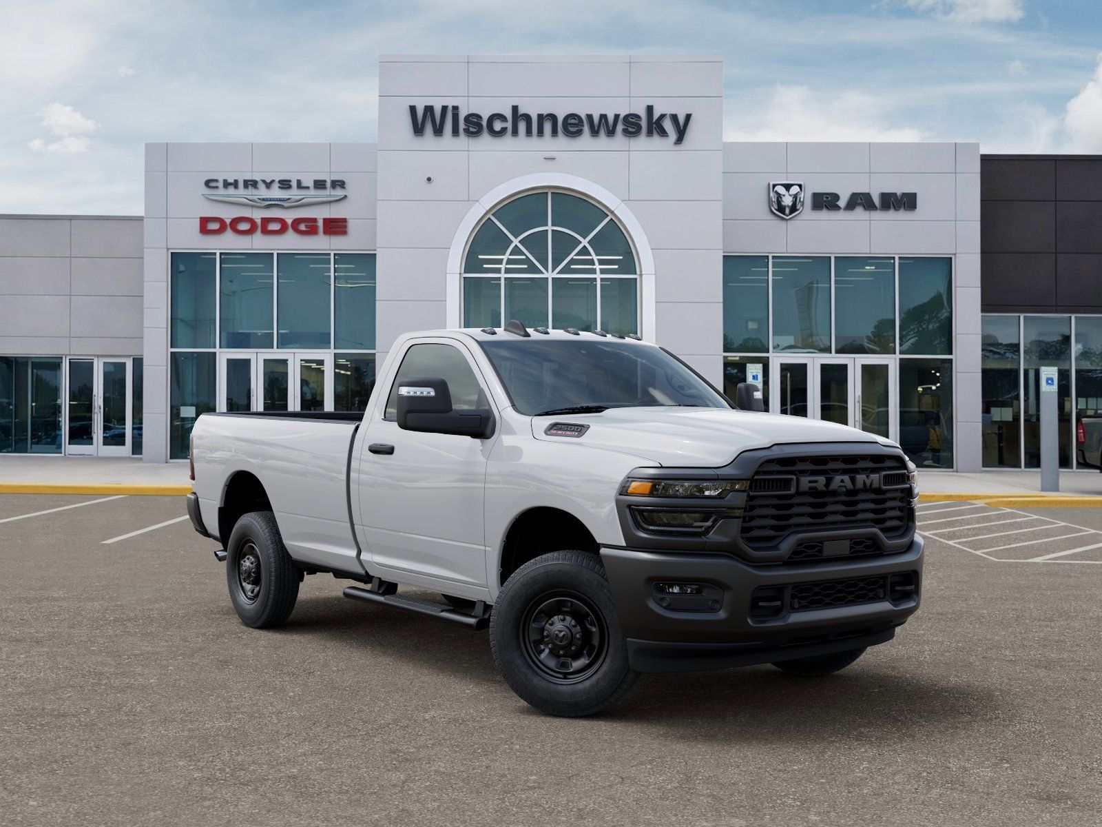 2026 Ram 2500 Tradesman White at Bayshore Chrysler Jeep Dodge Ram