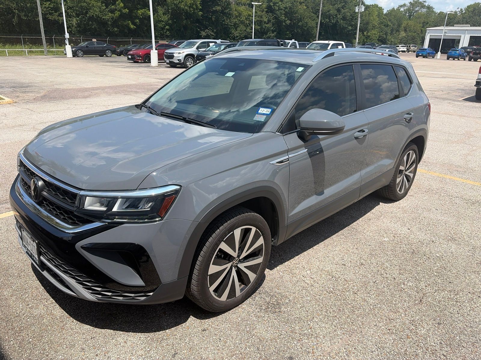 Platinum Gray Metallic 2024 Volkswagen Taos SUV / Crossover Front-Wheel Drive 8-Speed Automatic