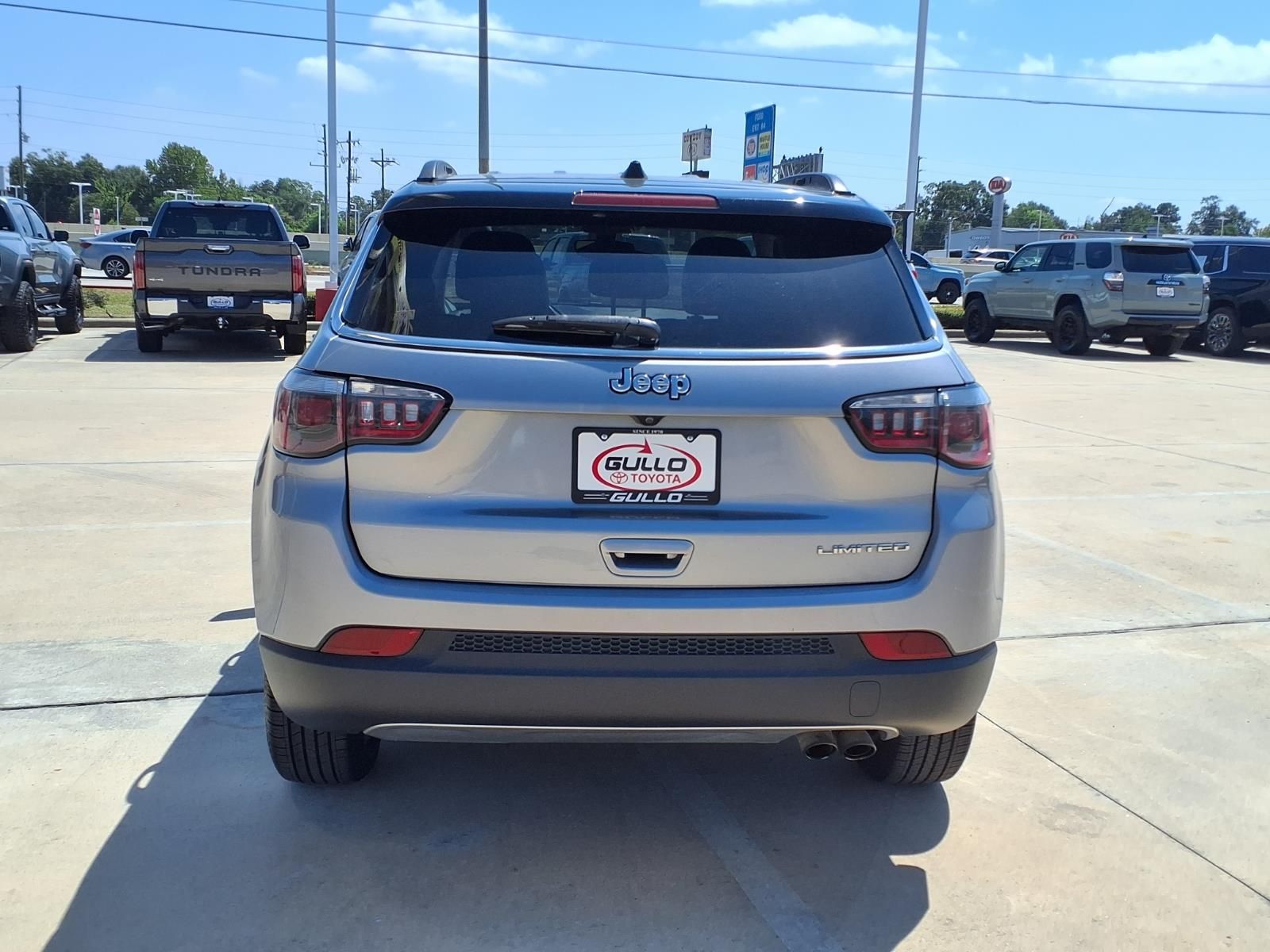 2019 Jeep Compass Limited Silver at Bravo Nissan