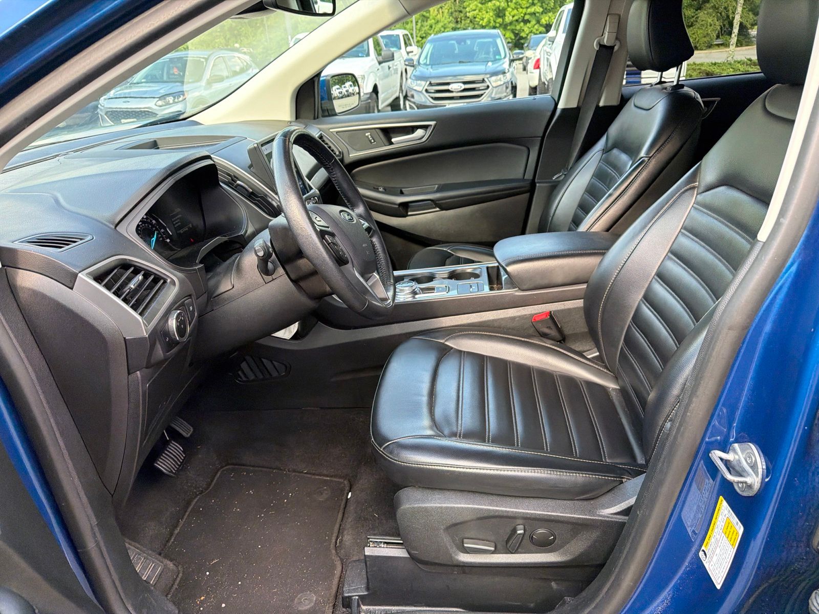 Certified Used 2024 Atlas Blue Metallic Ford SEL image 9
