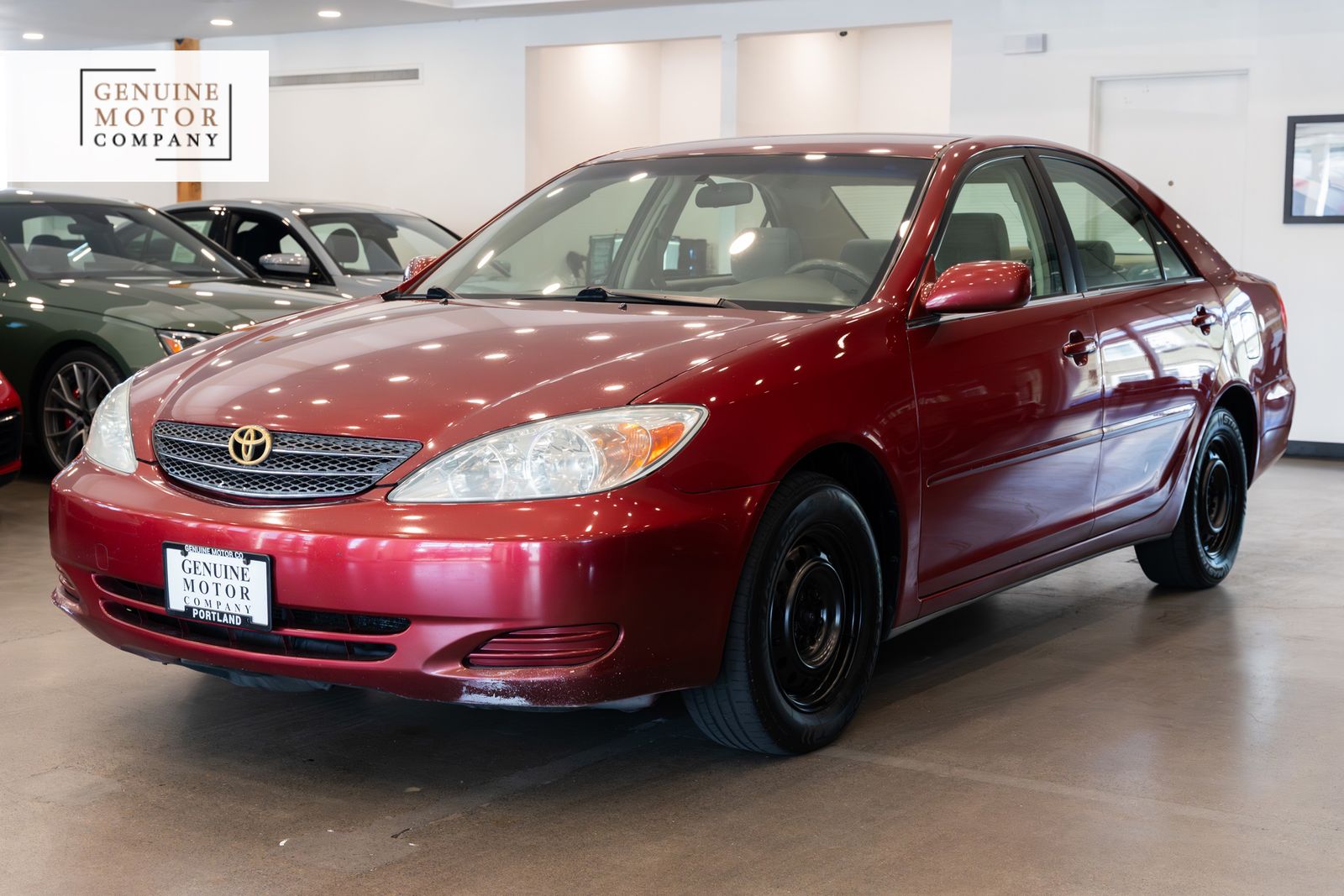 Salsa Red Pearl 2003 Toyota Camry Sedan Front-Wheel Drive 4-Speed Automatic Overdrive