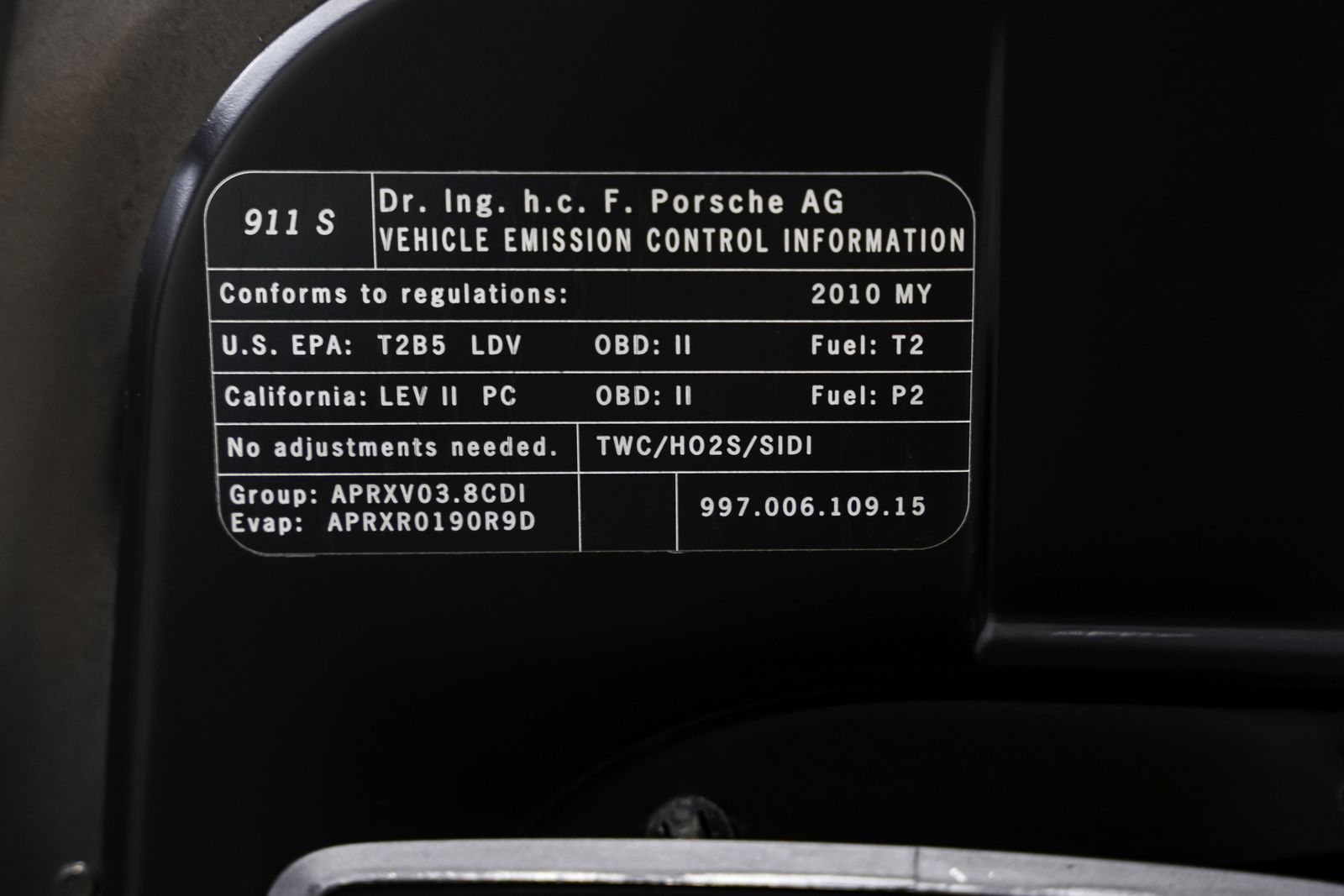 2010 Porsche 911 Carrera S — photo 41