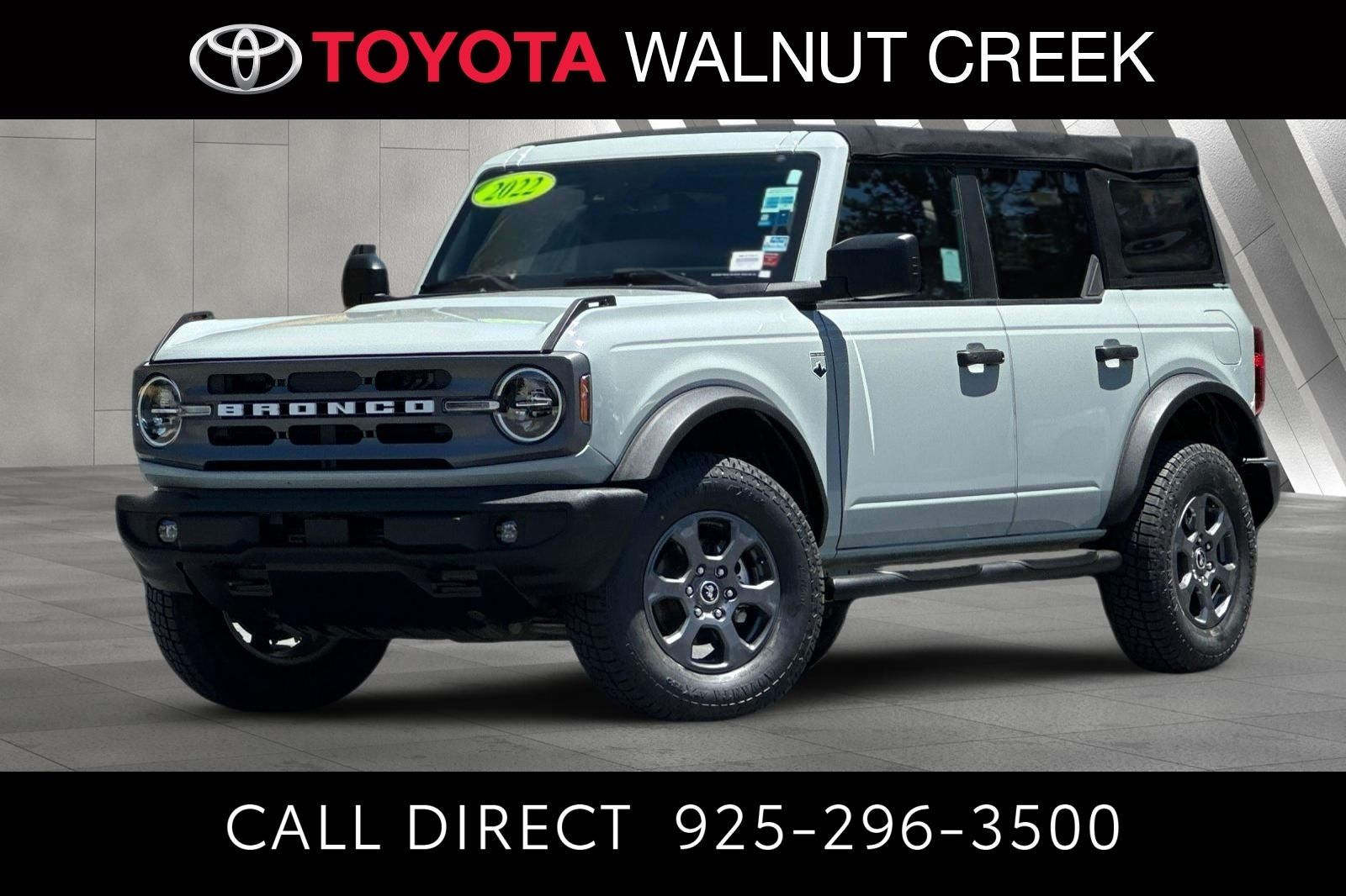 Cactus Gray 2022 Ford Bronco SUV / Crossover Four-Wheel Drive Automatic