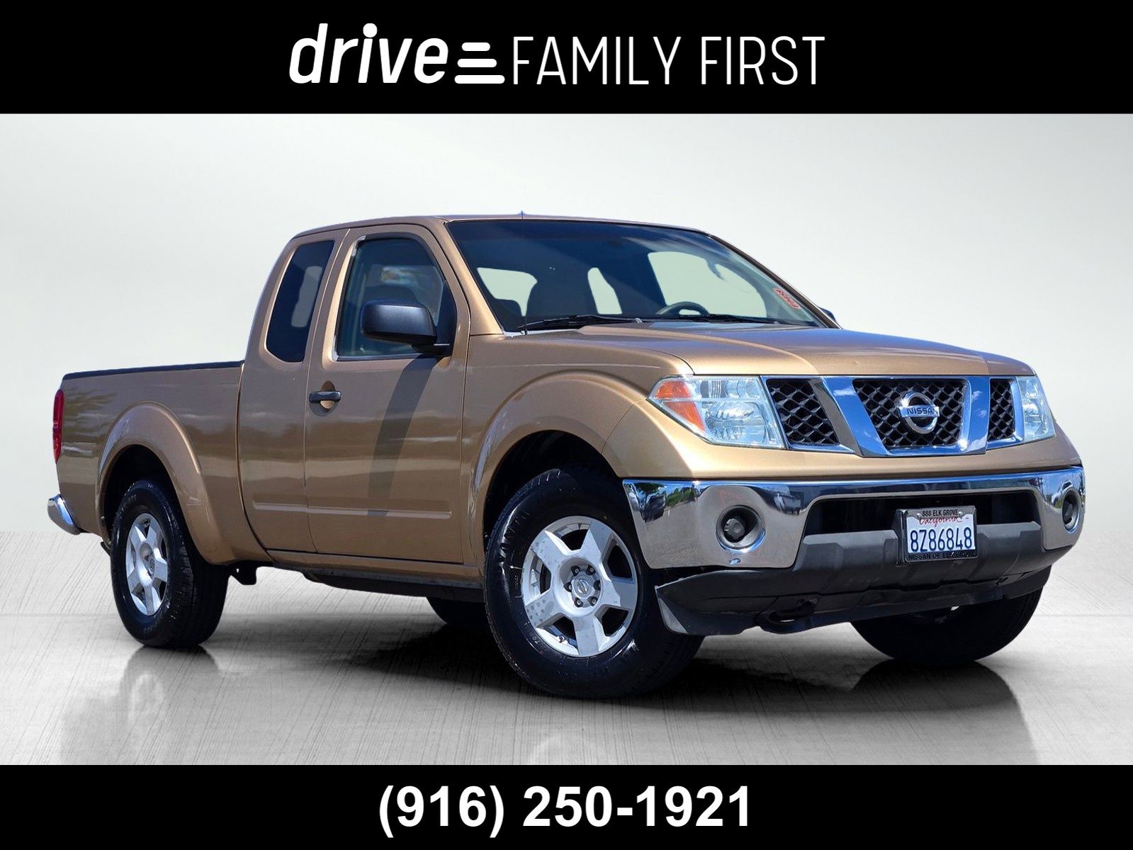 Desert Gold Metallic 2005 Nissan Frontier 4 Dr SE King Cab SB Pickup Truck Rear-Wheel Drive 5-Speed Automatic Overdrive