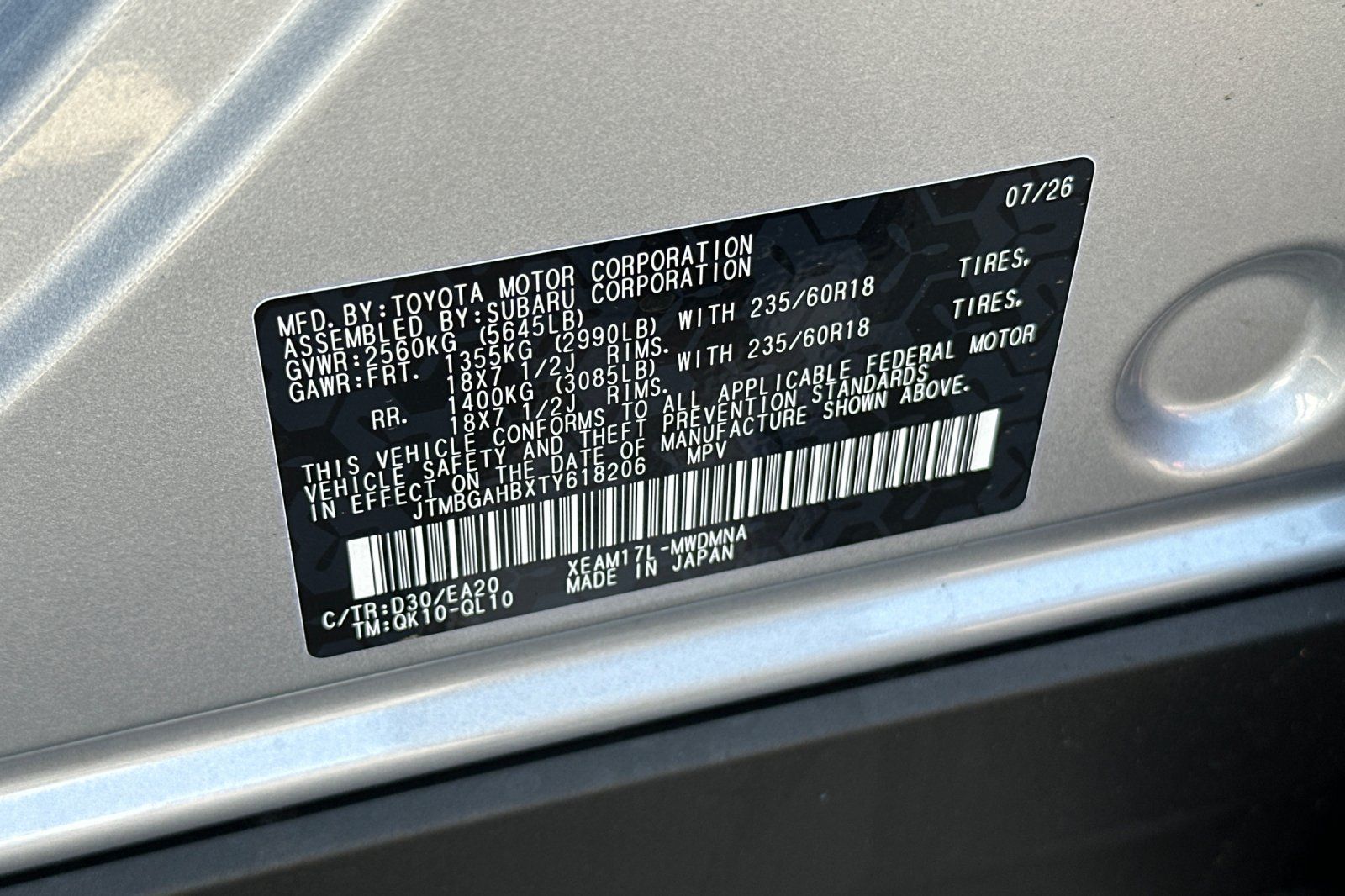 New 2026 Toyota bZ Woodland Sedan