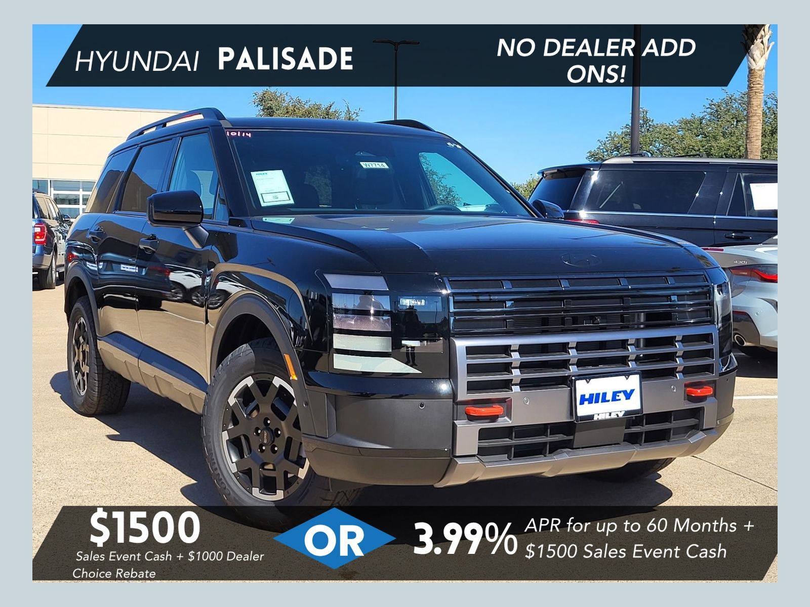Abyss Black Pearl 2026 Hyundai Palisade SUV / Crossover All-Wheel Drive 8-Speed Automatic