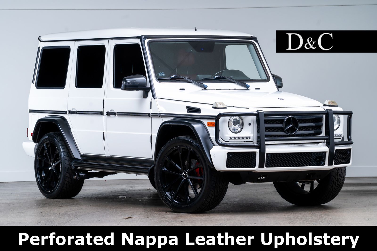 White 2016 Mercedes-Benz G-Class G 550 4MATIC SUV / Crossover All-Wheel Drive 7-Speed Automatic