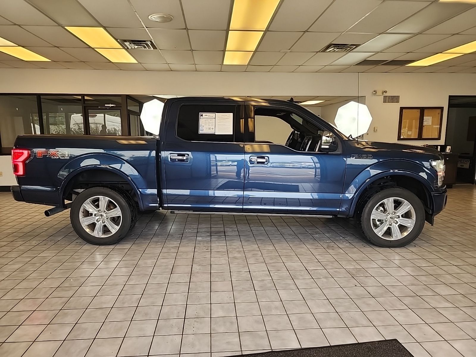 Certified Used 2020 Blue Ford Platinum image 8