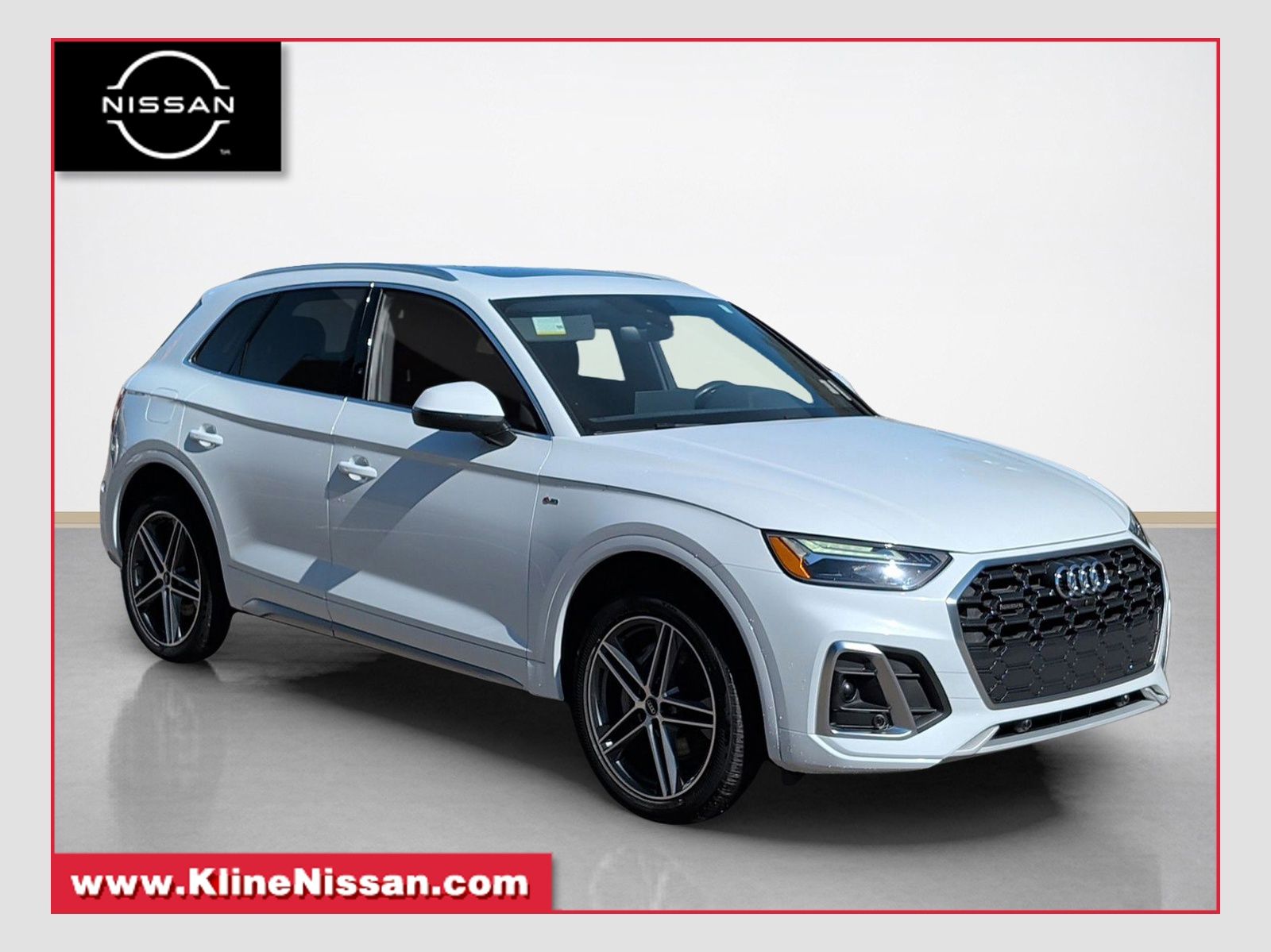 Glacier White 2021 Audi Q5 Hybrid Plug-in e quattro Premium Plus 55 TFSI AWD SUV / Crossover All-Wheel Drive 7-Speed Automatic