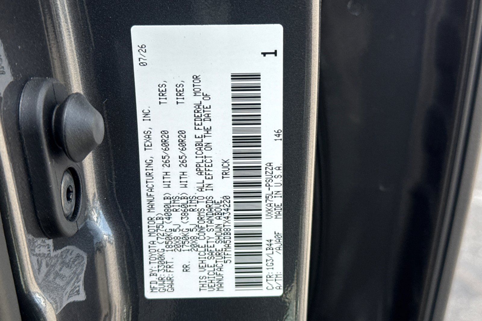 New 2026 Toyota Tundra Truck