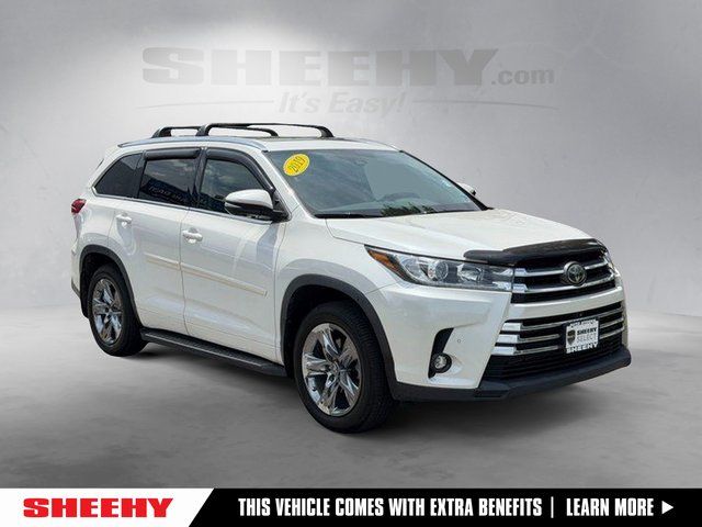 White (Blizzard Pearl) 2019 Toyota Highlander Limited Platinum AWD SUV / Crossover All-Wheel Drive 8-Speed Automatic
